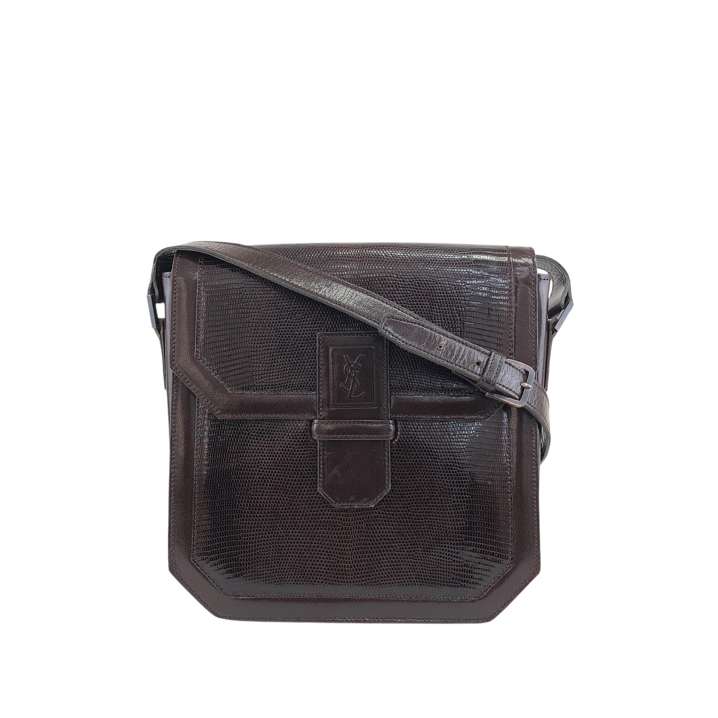 Yves Saint Laurent イヴ・サンローラン ショルダーバッグ ダーク