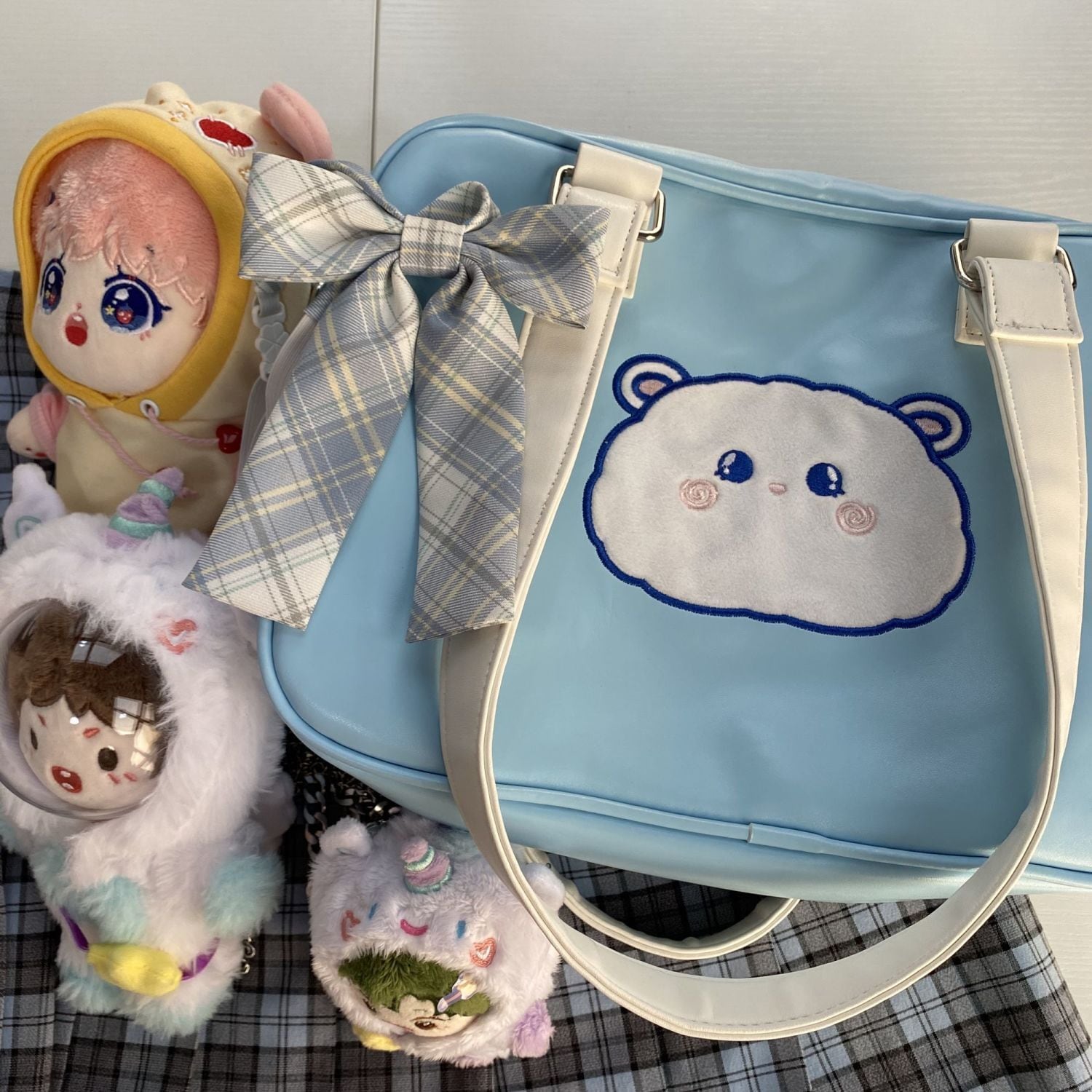 ショルダーバッグ 着せ替えぬいぐるみ用トートバッグ | Meet beauty