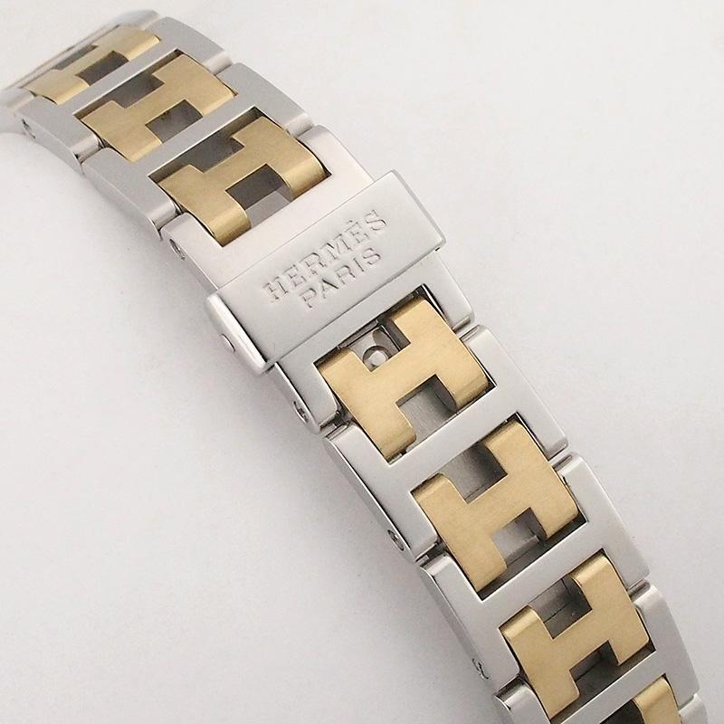 エルメス HERMES クリッパー コンビ CL4.220 クオーツ 仕上済 | 質