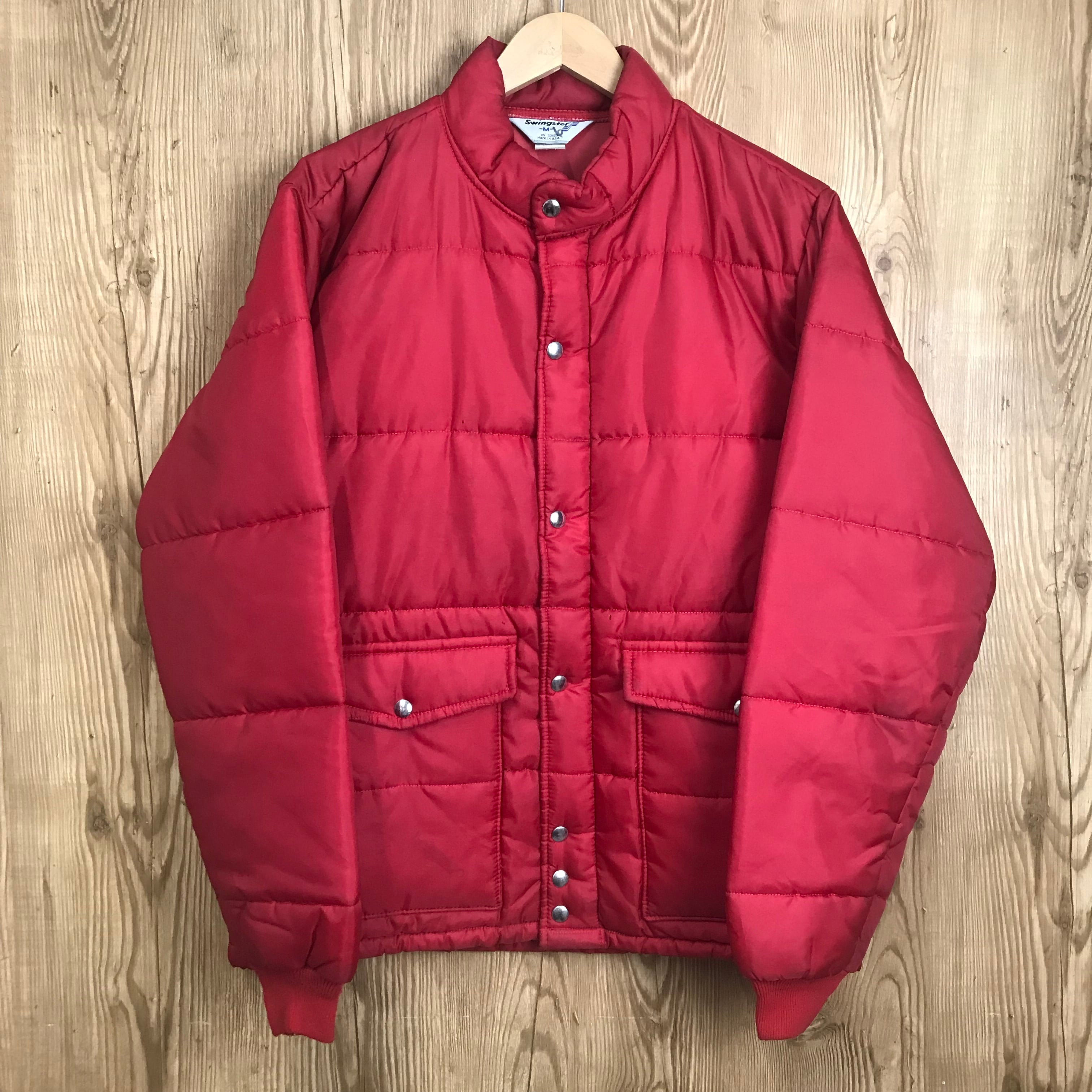 USA製 80s SWINGSTER スウィングスター 中綿入り ナイロンジャケット
