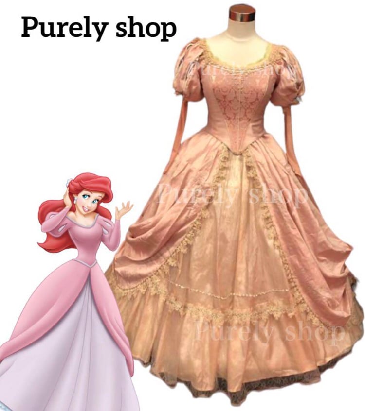 ディズニープリンセス アリエル カミスキードレス Dハロ コスプレ 仮装
