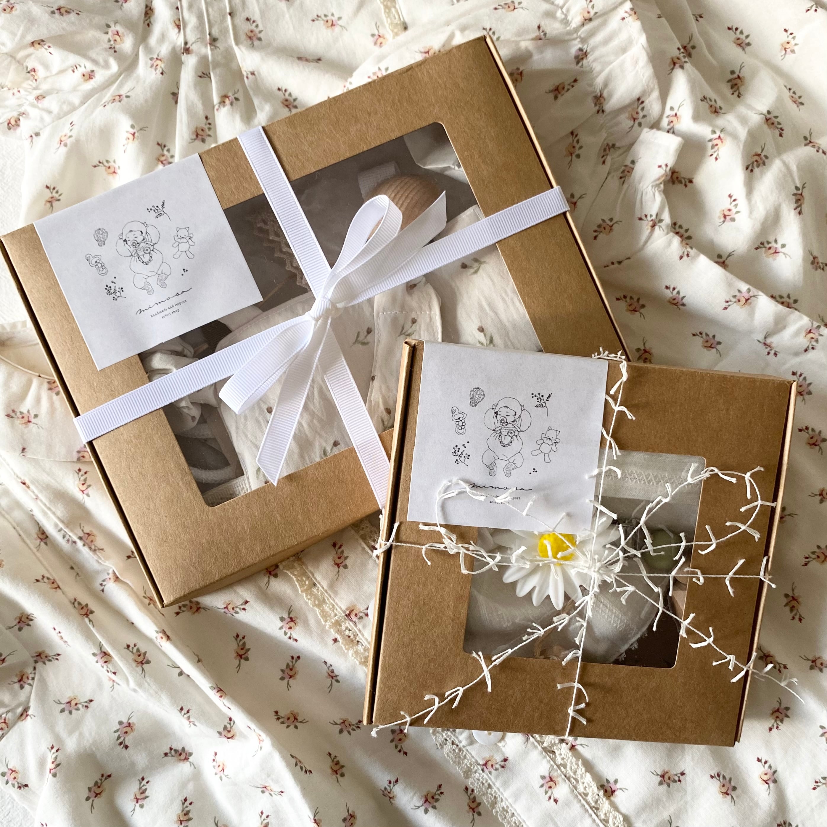 ギフトラッピング 【クラフトボックス】 | mimosa