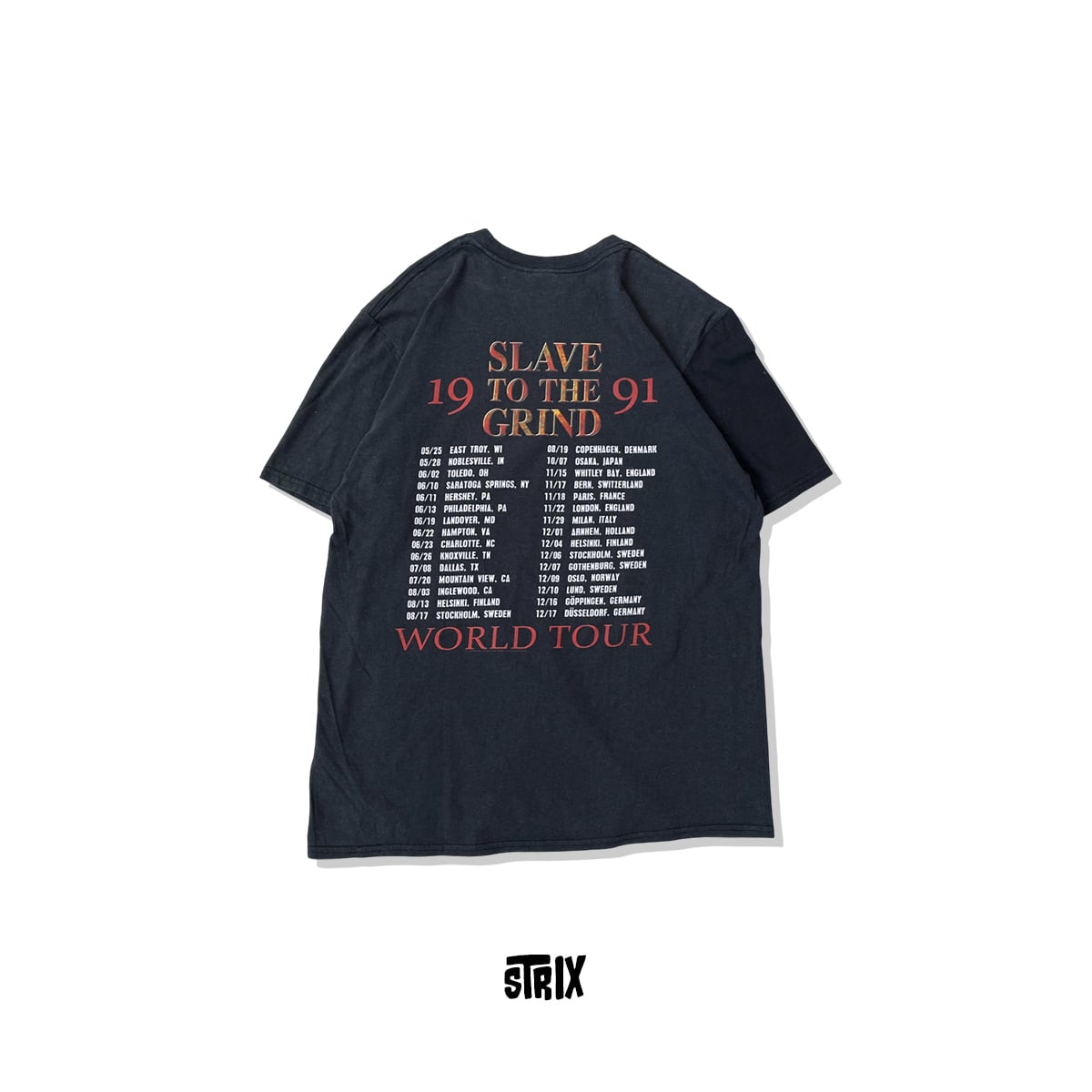 Skid Row】 スキッドロウ バンドTシャツ 両面プリント | オンライン