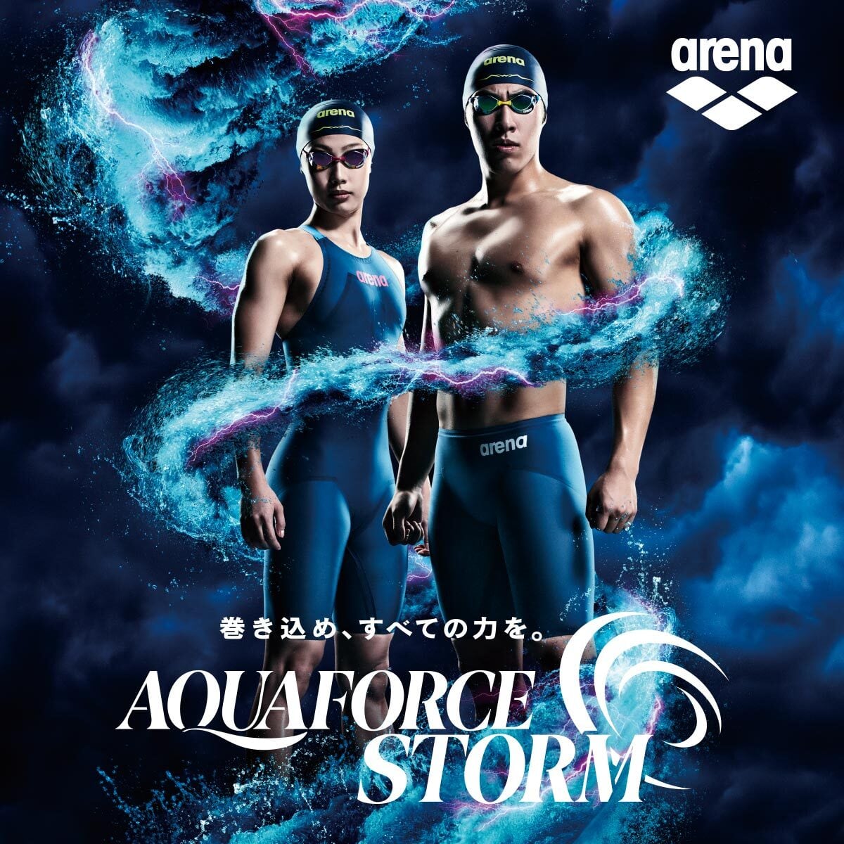 arena AQUAFORCE STORM レディース MF AS4FRCO2W 2024年限定デザイン