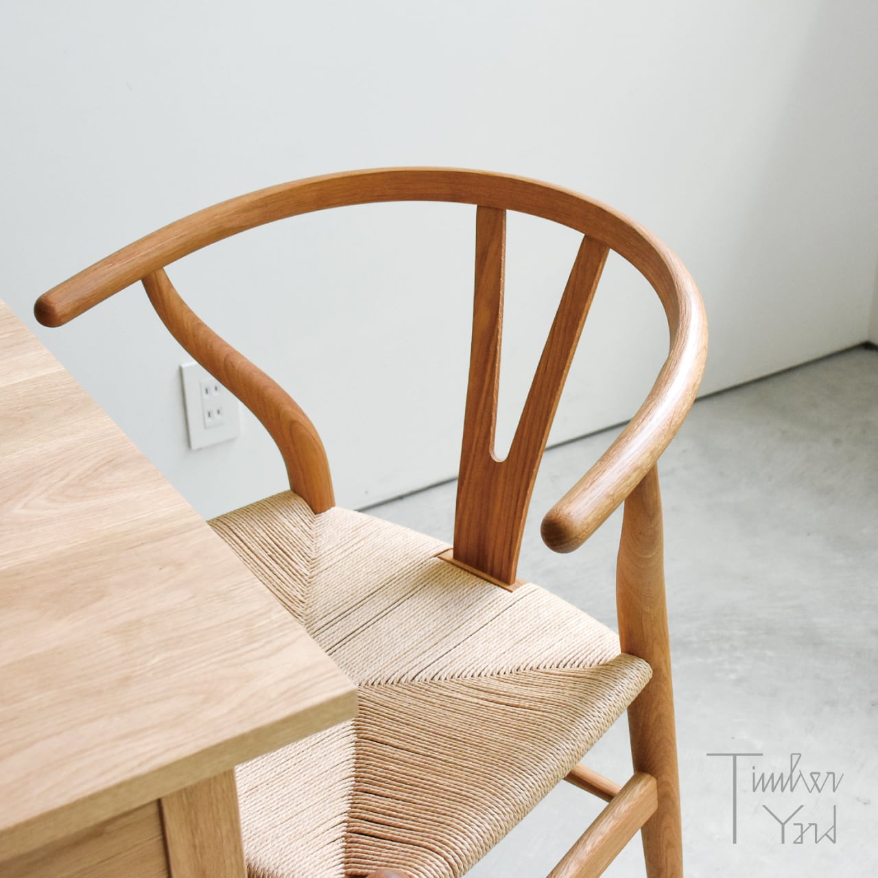 即納可】CH24（Yチェア） / オーク材 オイル仕上げ / SH45cm / CARL