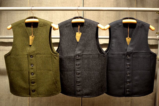 FILSON MACKINAW WOOL VEST（フィルソン マッキーノ ウール ベスト