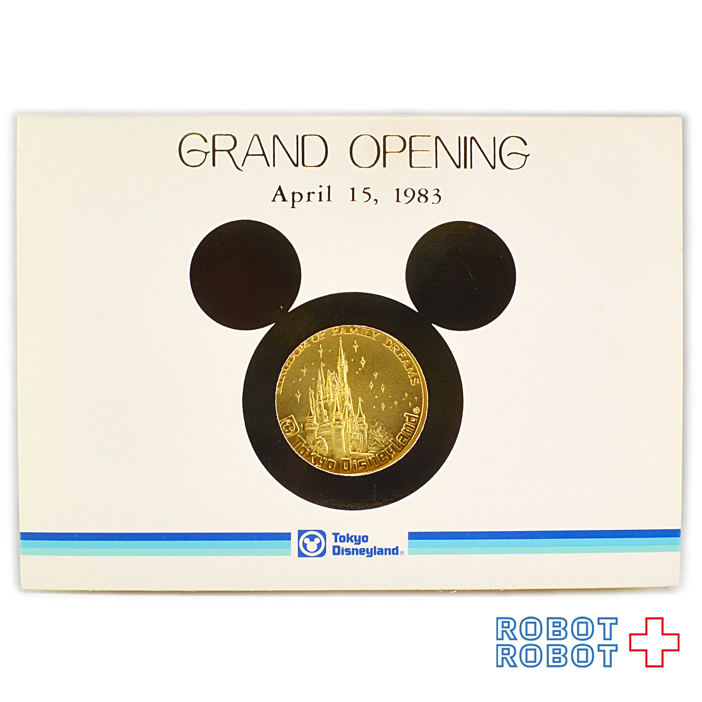 TDL 東京ディズニーランド 1983 グランドオープン記念メダル | ROBOTROBOT