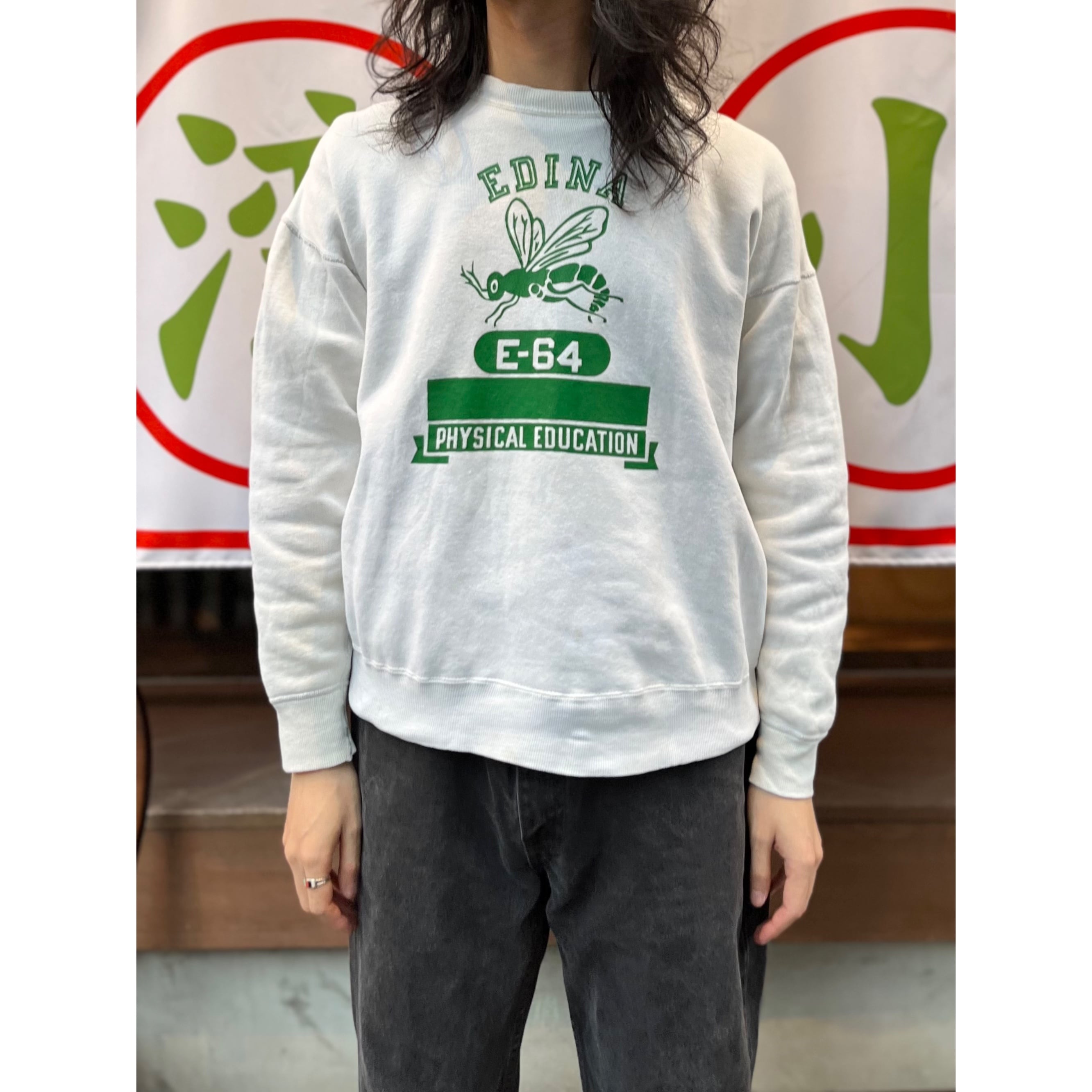 60s ヴィンテージ チャンピオン ランタグ 5段プリント カレッジ