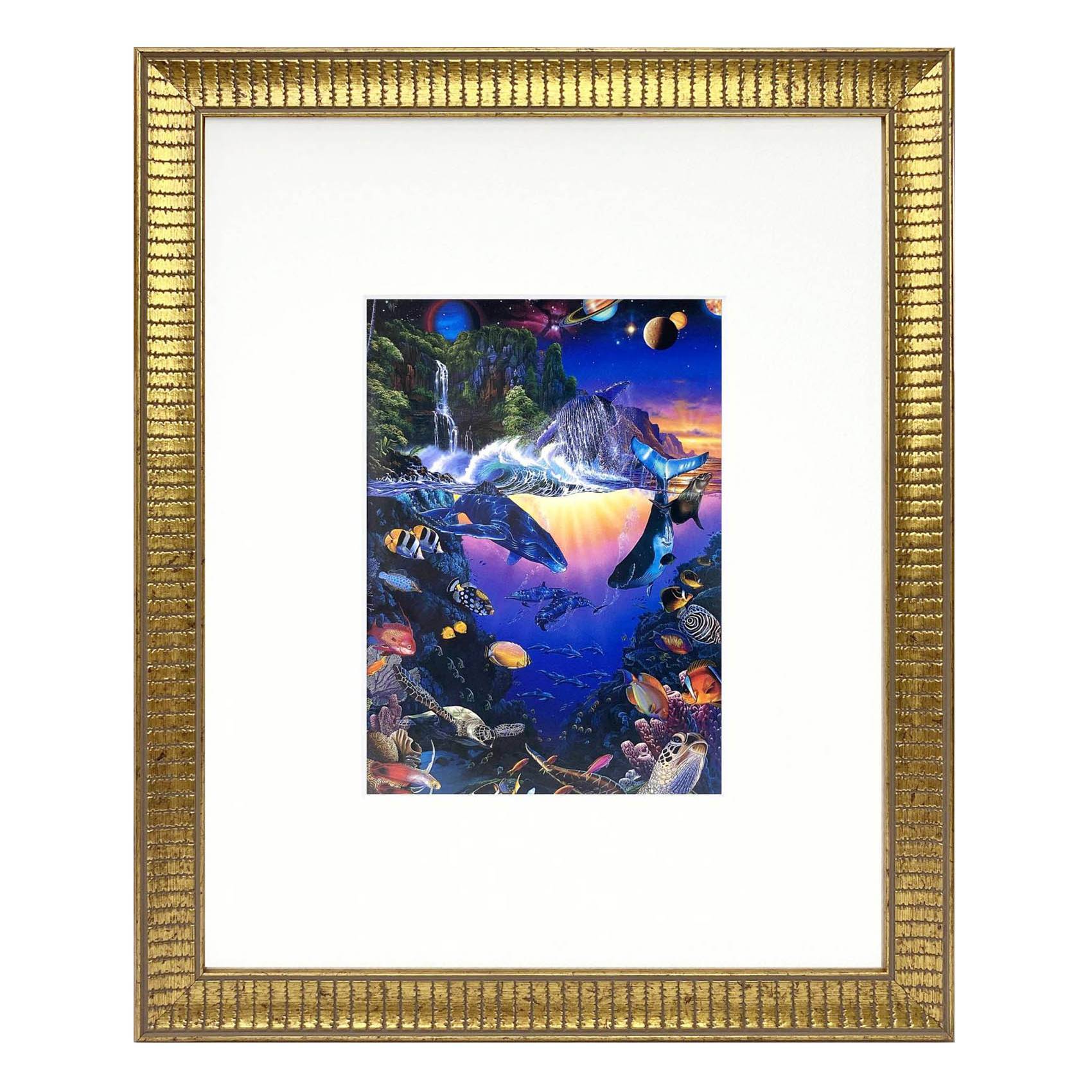 ラッセン ミニアート「ザ コスモス」額縁 2種展開 絵画 インテリア雑貨