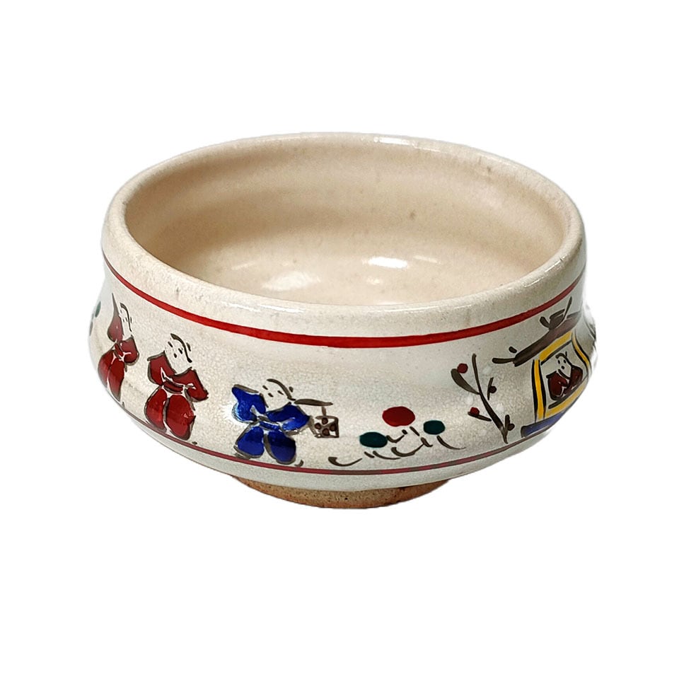 赤膚焼木箱付き一輪挿し 三代 大塩昭山 赤膚焼木箱付き一輪挿し 三代