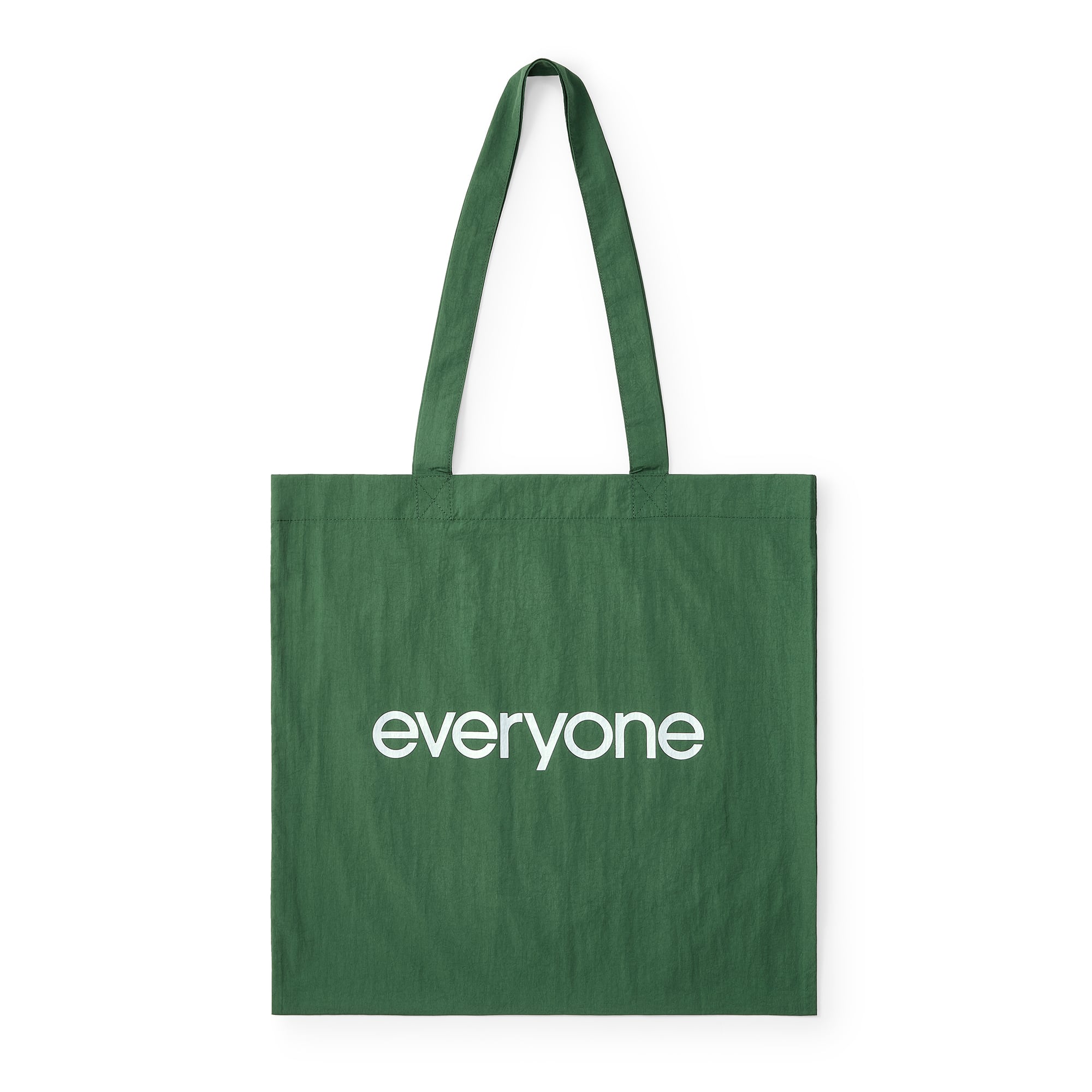 everyone nylon logo tote bag (BLACK) | everyone