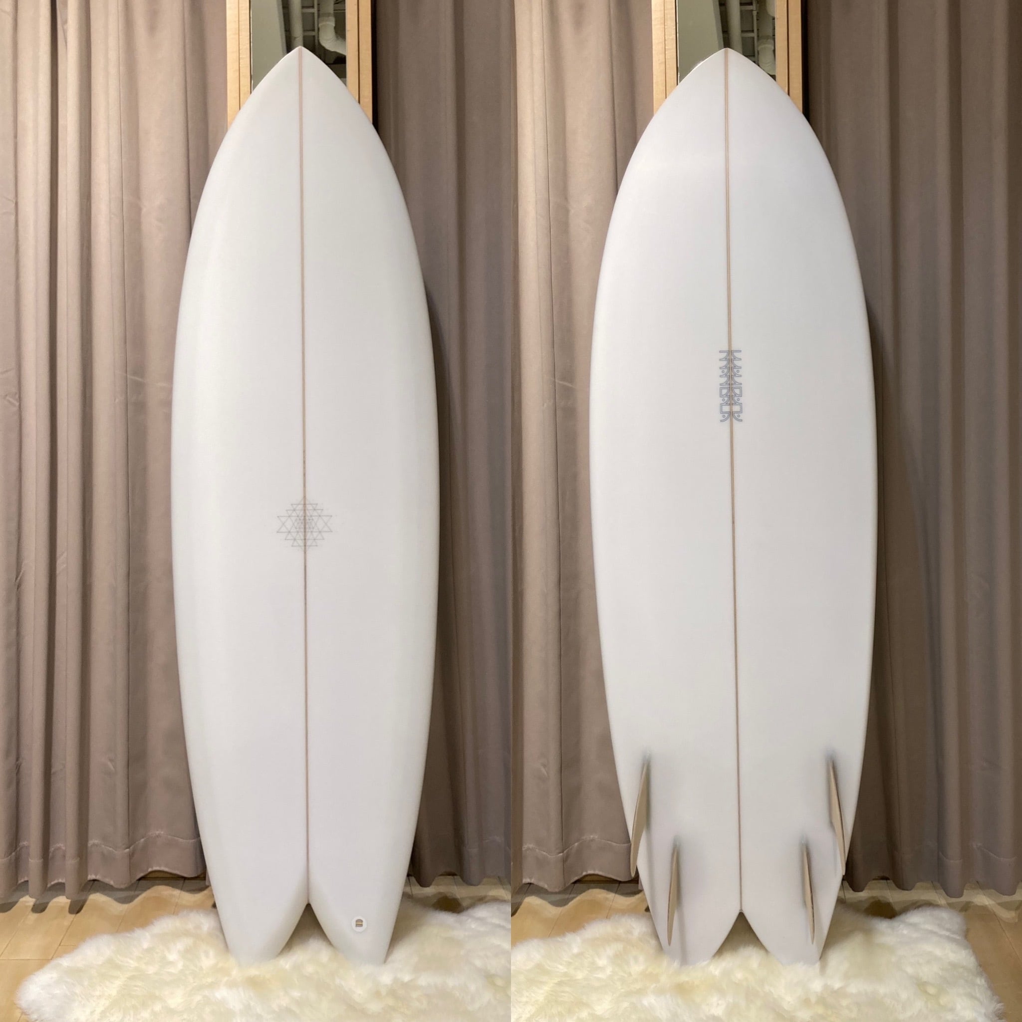 MANDALA QUAD FISH 5'8