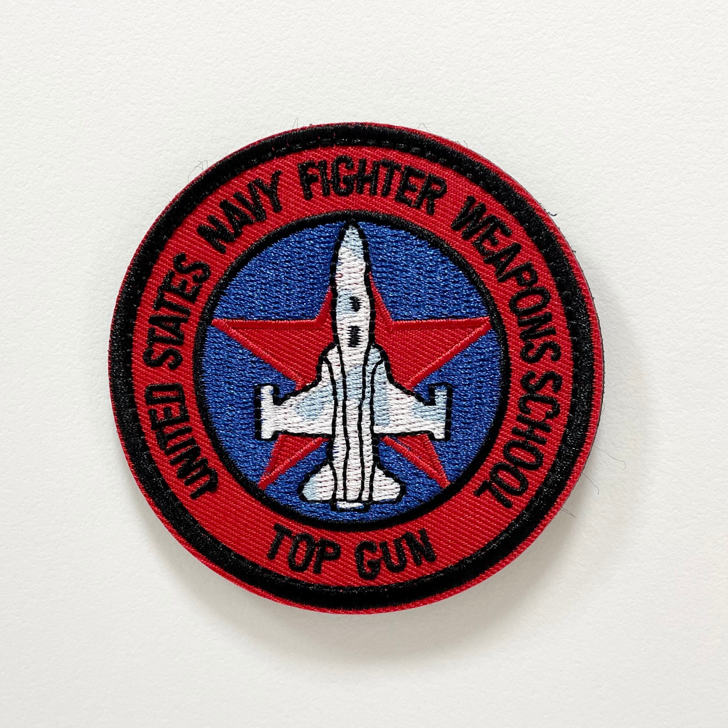 TOP GUN ワッペン トップガン patch マーヴェリック サークルロゴ F/A