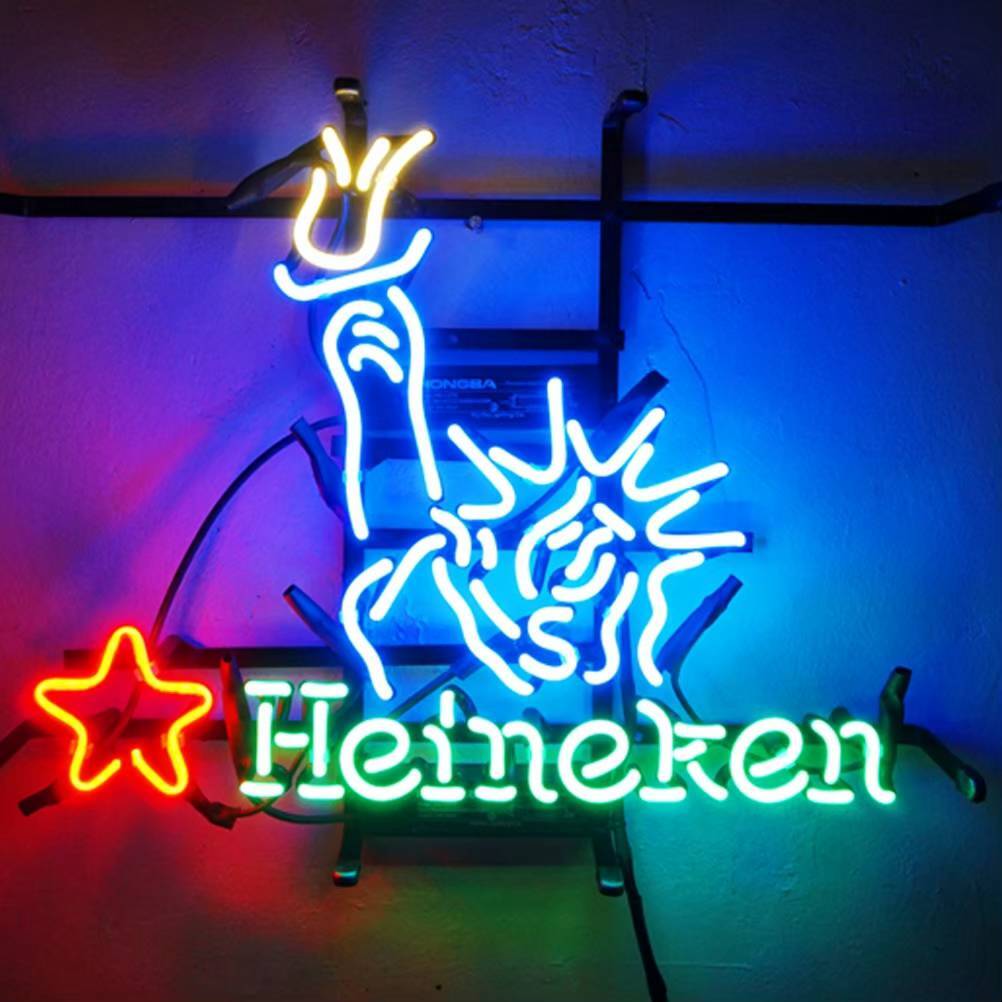 ハイネケン 自由の女神 Heineken ネオンサイン BAR オーダーメイド