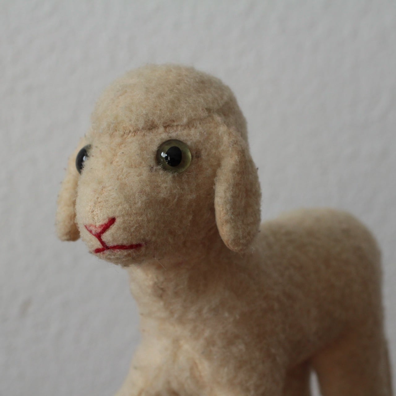 194]アンティークシュタイフ 羊のLamby ランビー 22cm ひつじ/ヒツジ