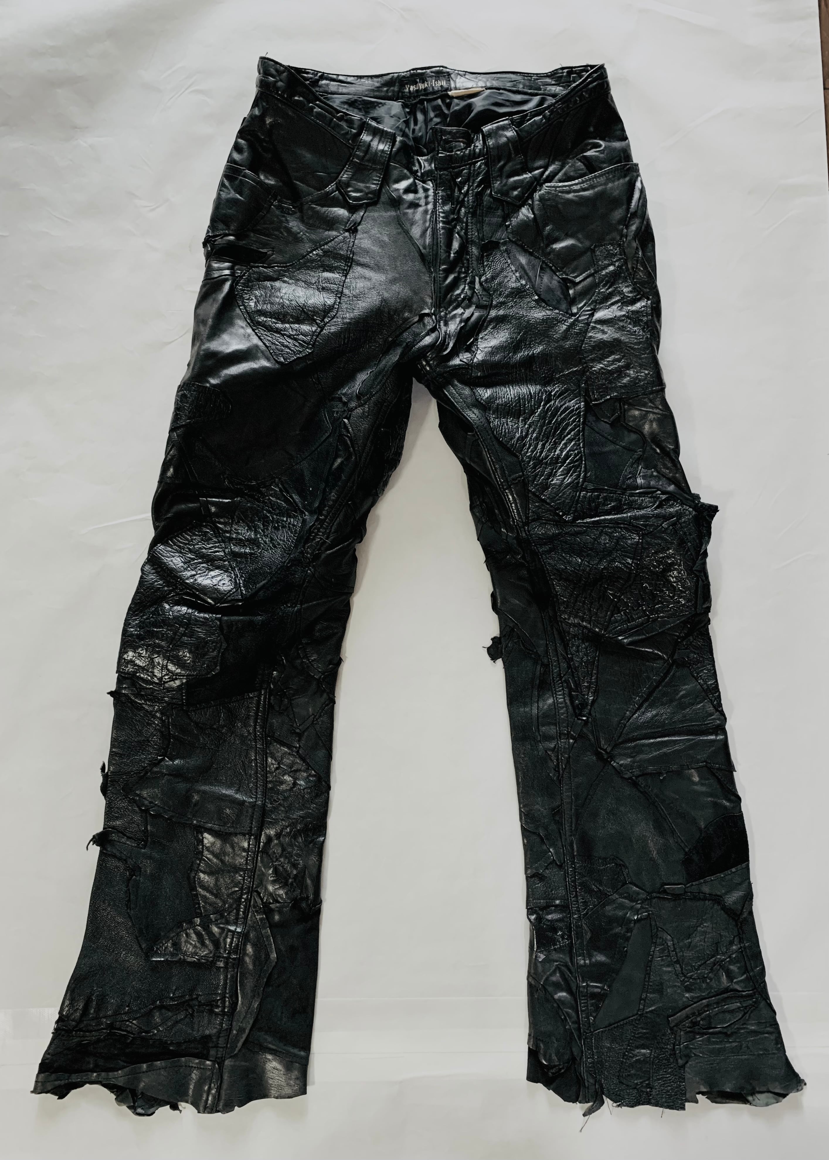 DESTRUCTION LEATHER PANTS | YASUYUKI ISHII