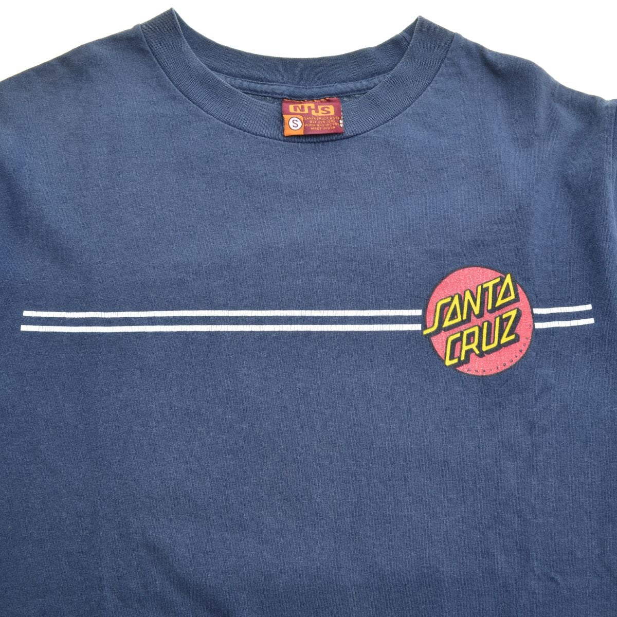 SANTA CRUZ / サンタクルーズ 90s～ NHSタグ USA製 ロゴ半袖Tシャツ