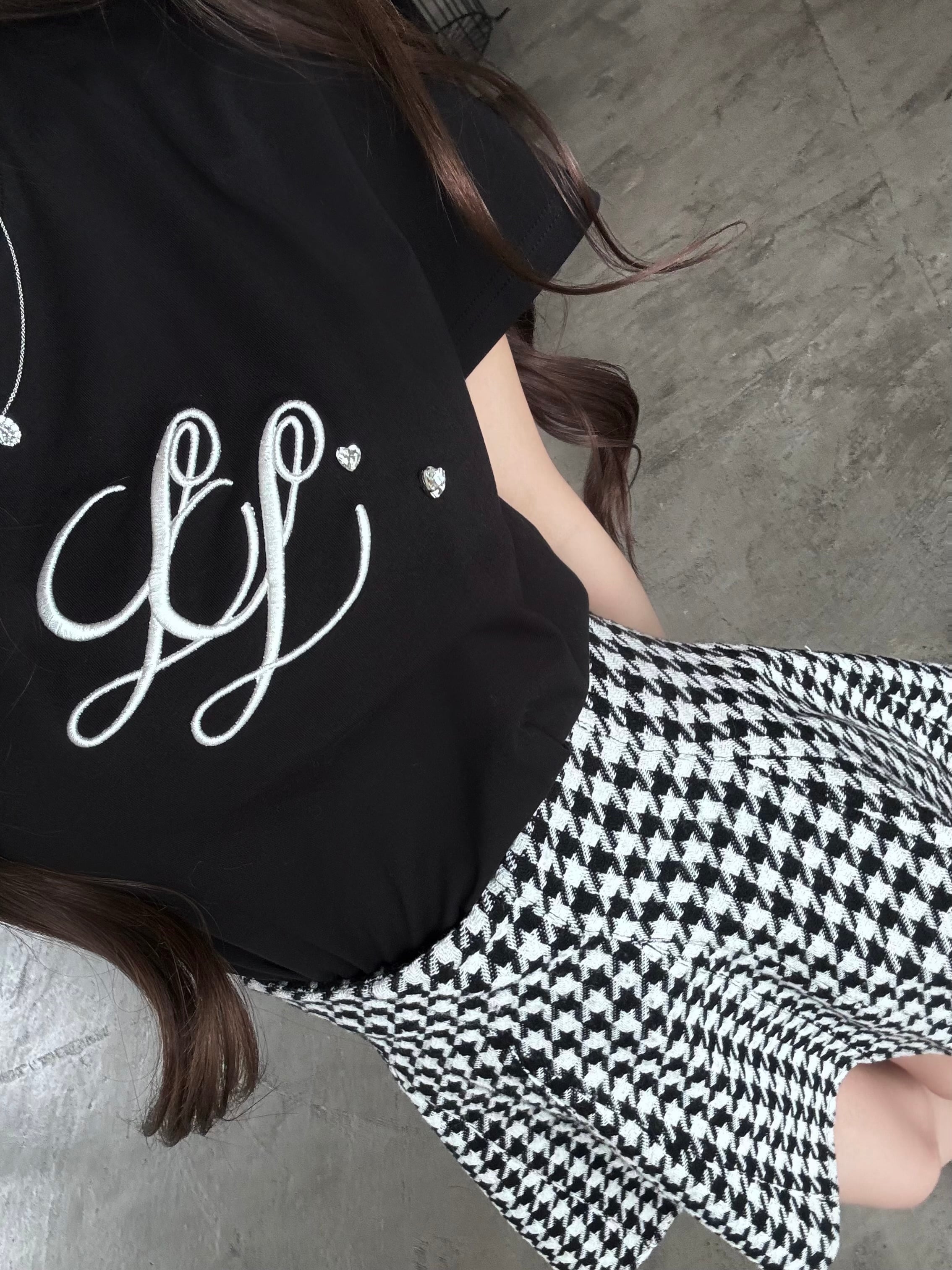 Lumignon original ♥ LL heart bijou T【ブラック】 | Lumignon