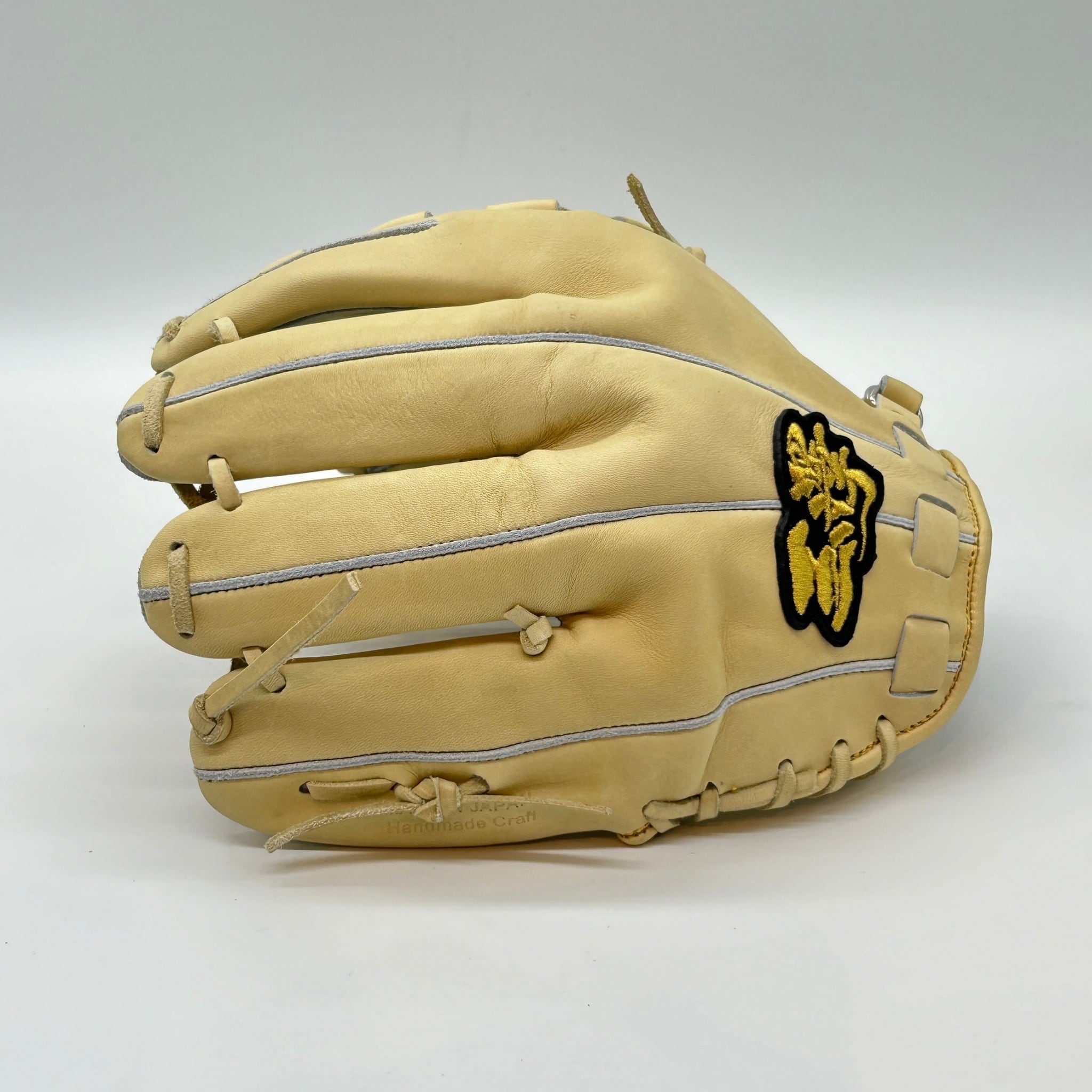 キング】BBA 硬式用 外野手用グローブ 小型 小指2本入れ 軟式可 キング