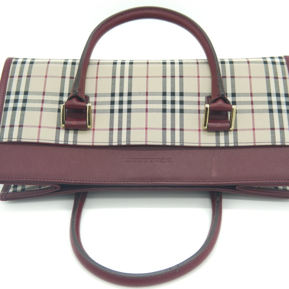 BURBERRY バーバリー ノバチェック柄 ハンドバッグ Y03581 | 大和屋