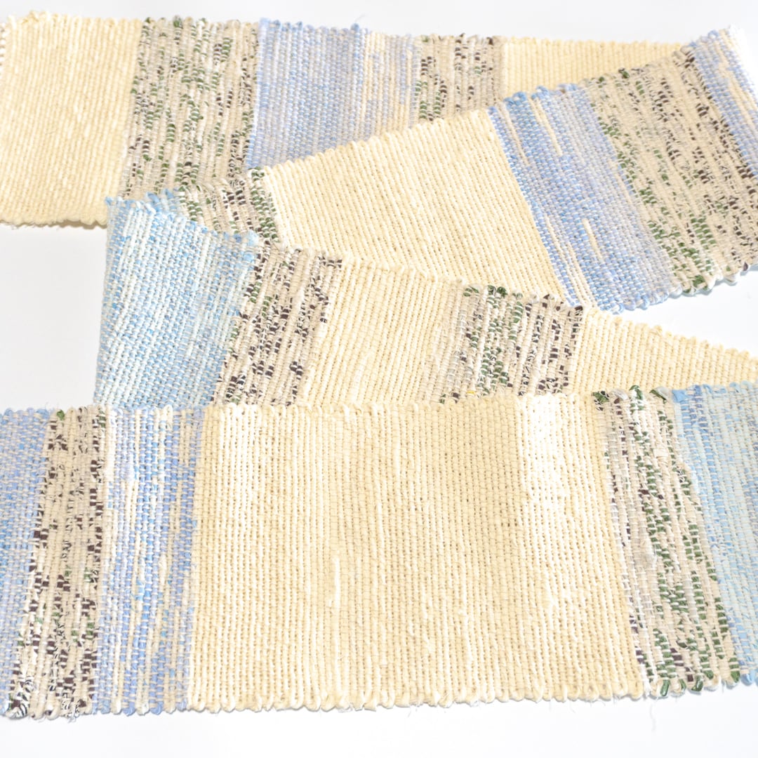 裂き織り半巾帯(No.10) | おちこちや京木棉