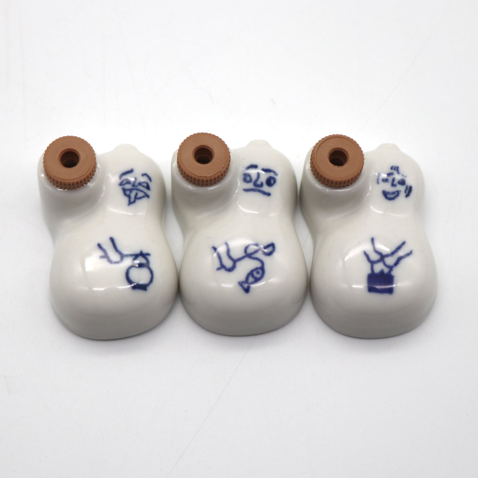 ひょうちゃん・崎陽軒・醤油入れ3個セット・No.210124-59・梱包サイズ