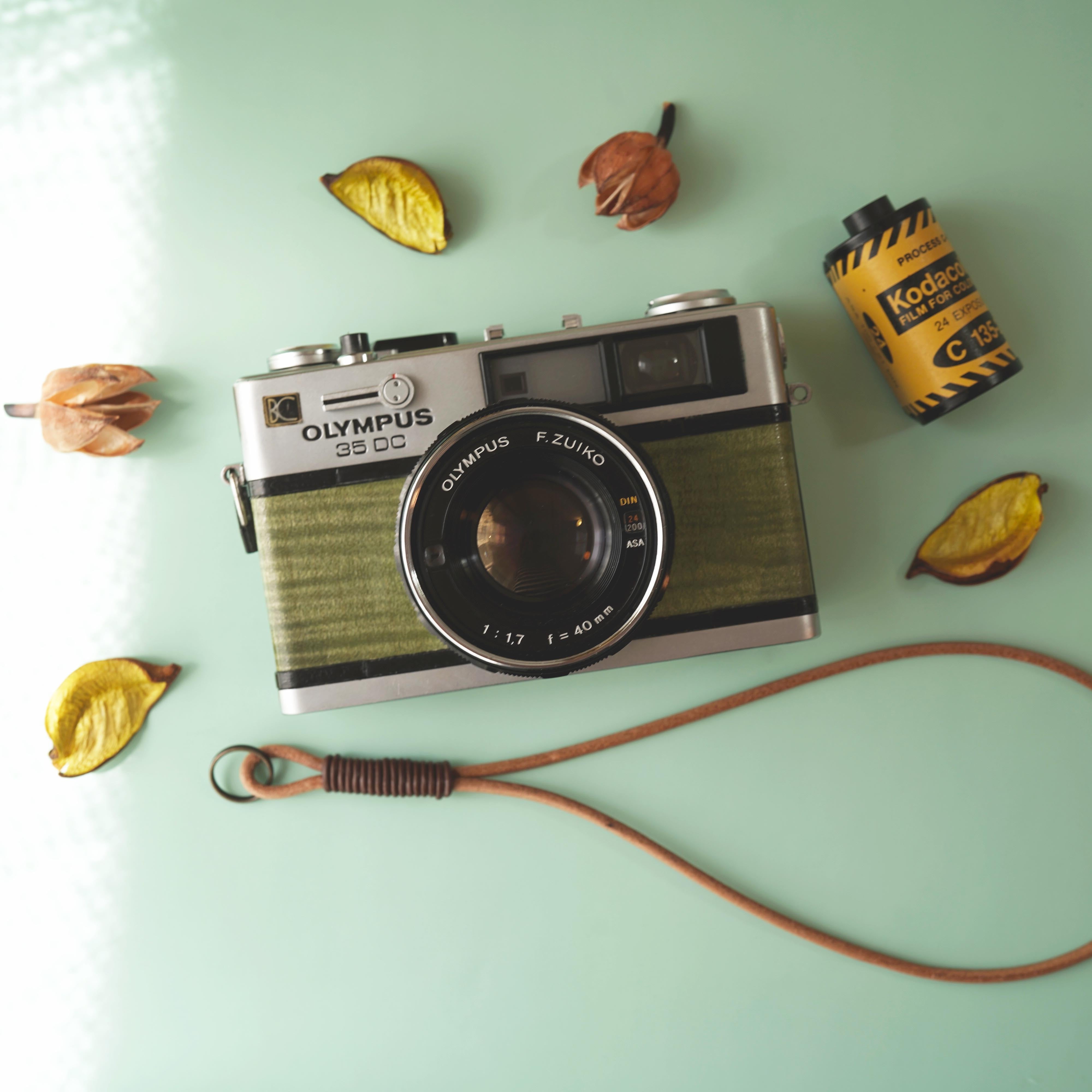 Matcha Green 抹茶グリーン Olympus 35DC | Macha Cameras