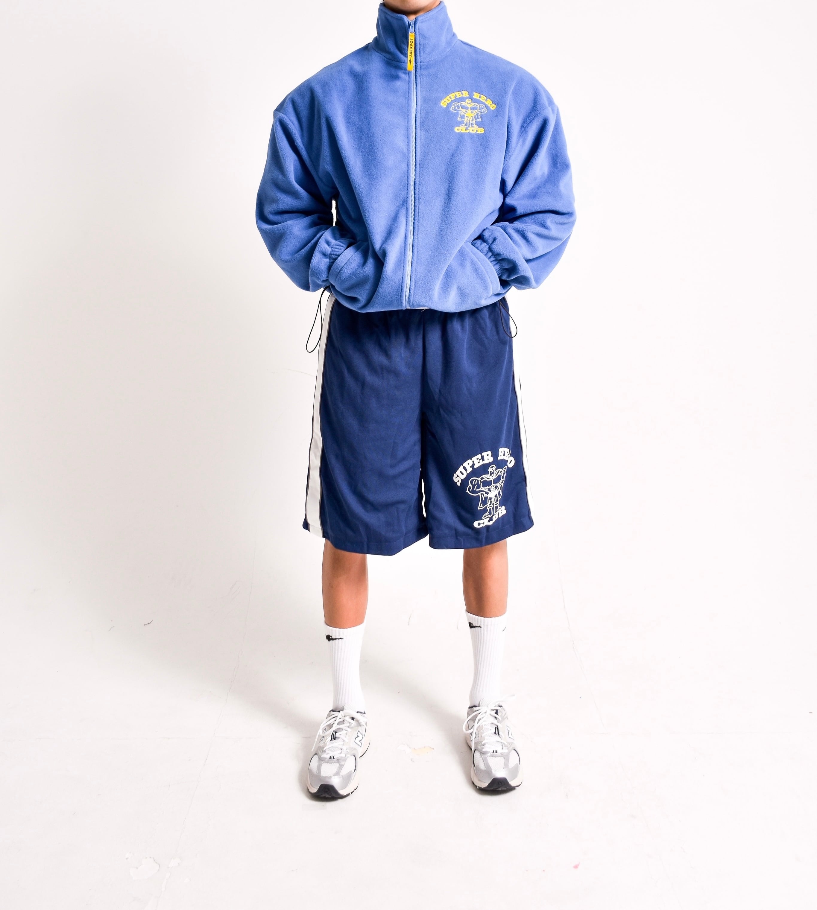 SHC フリースジャケット ブルー | JACKPOT MARKET