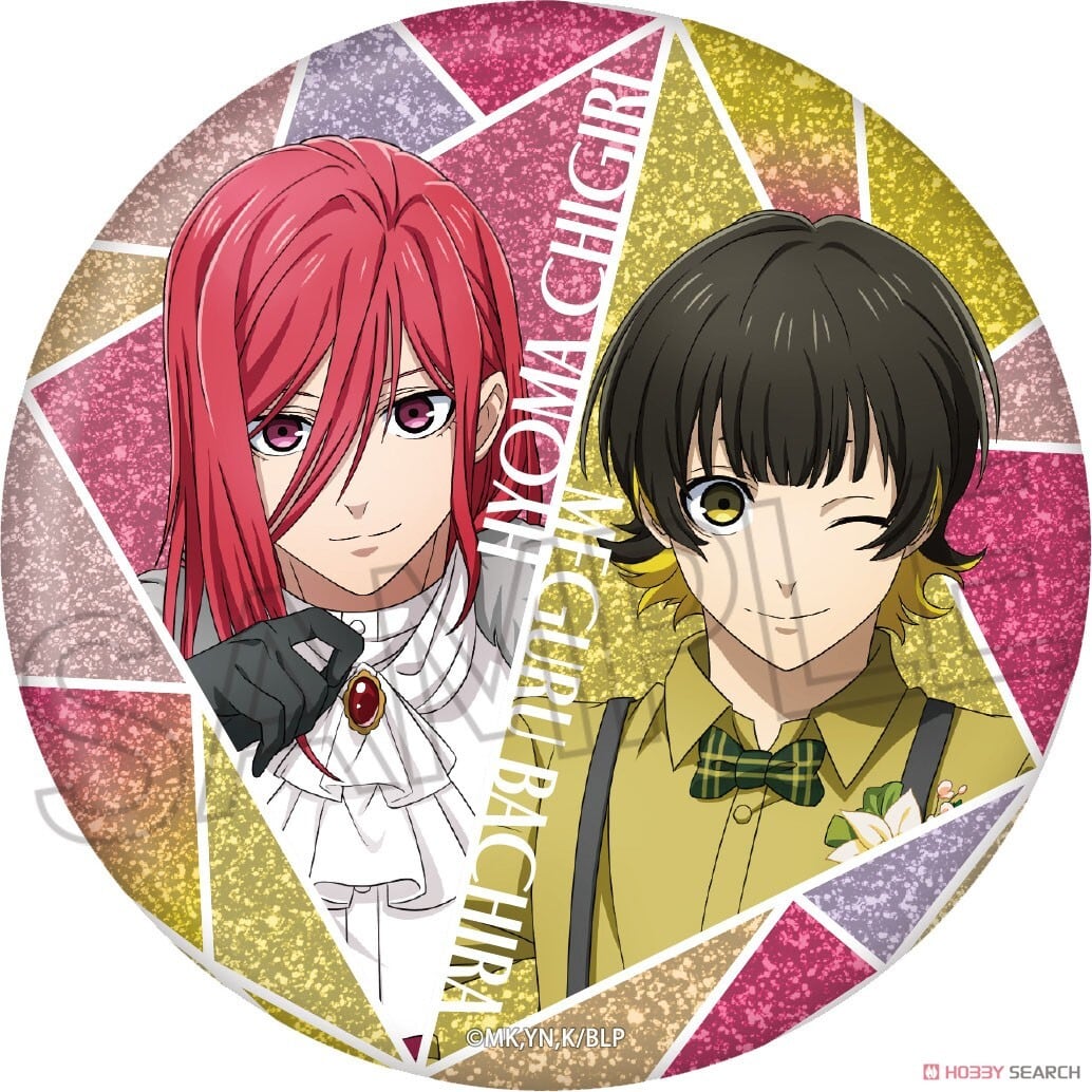 ブルーロック グリッター缶バッジ 蜂楽廻＆千切豹馬 | ピカ舞姫ショップ