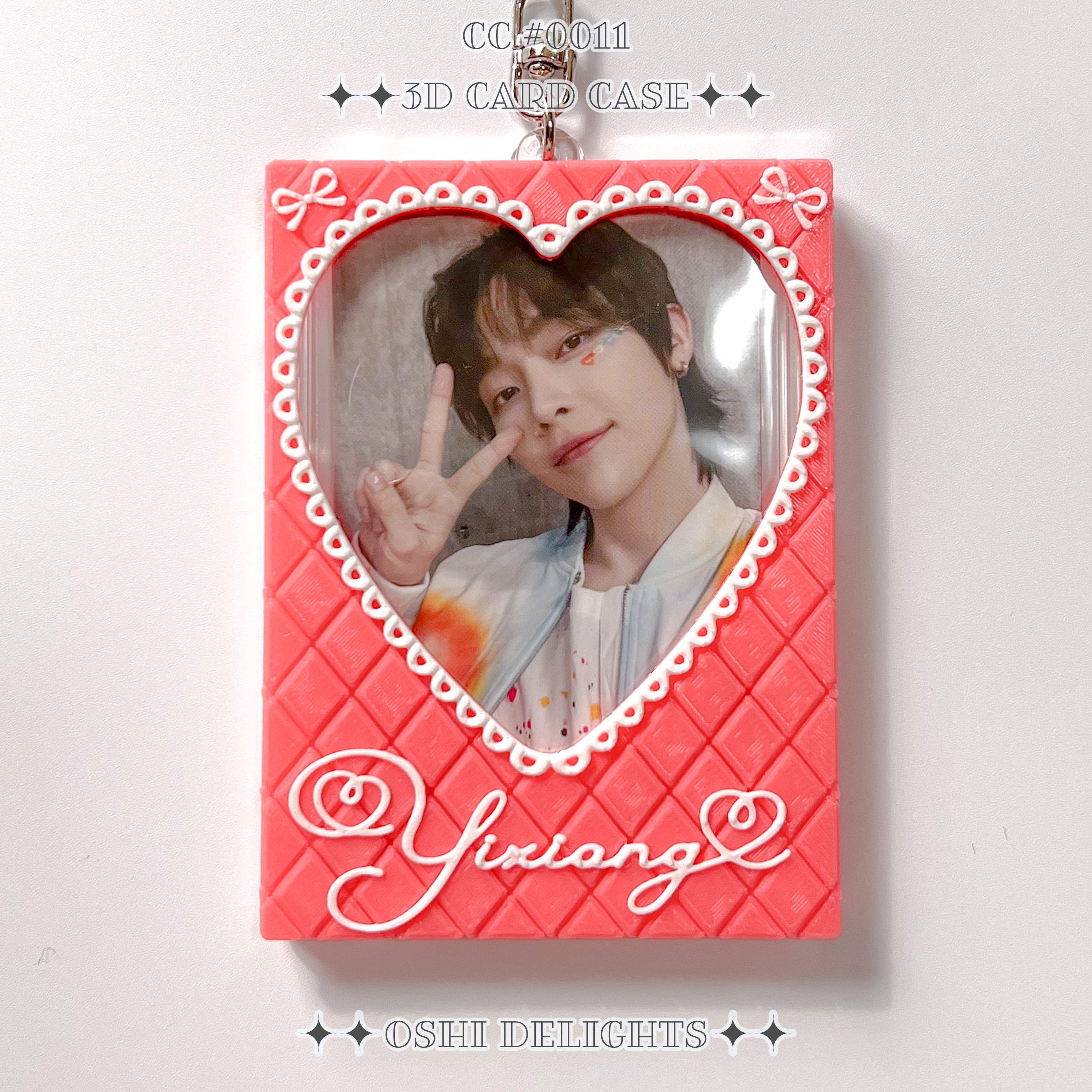 &TEAM NICHOLAS ニコラス 王奕翔 Yixiang 3Dデコ トレカケース