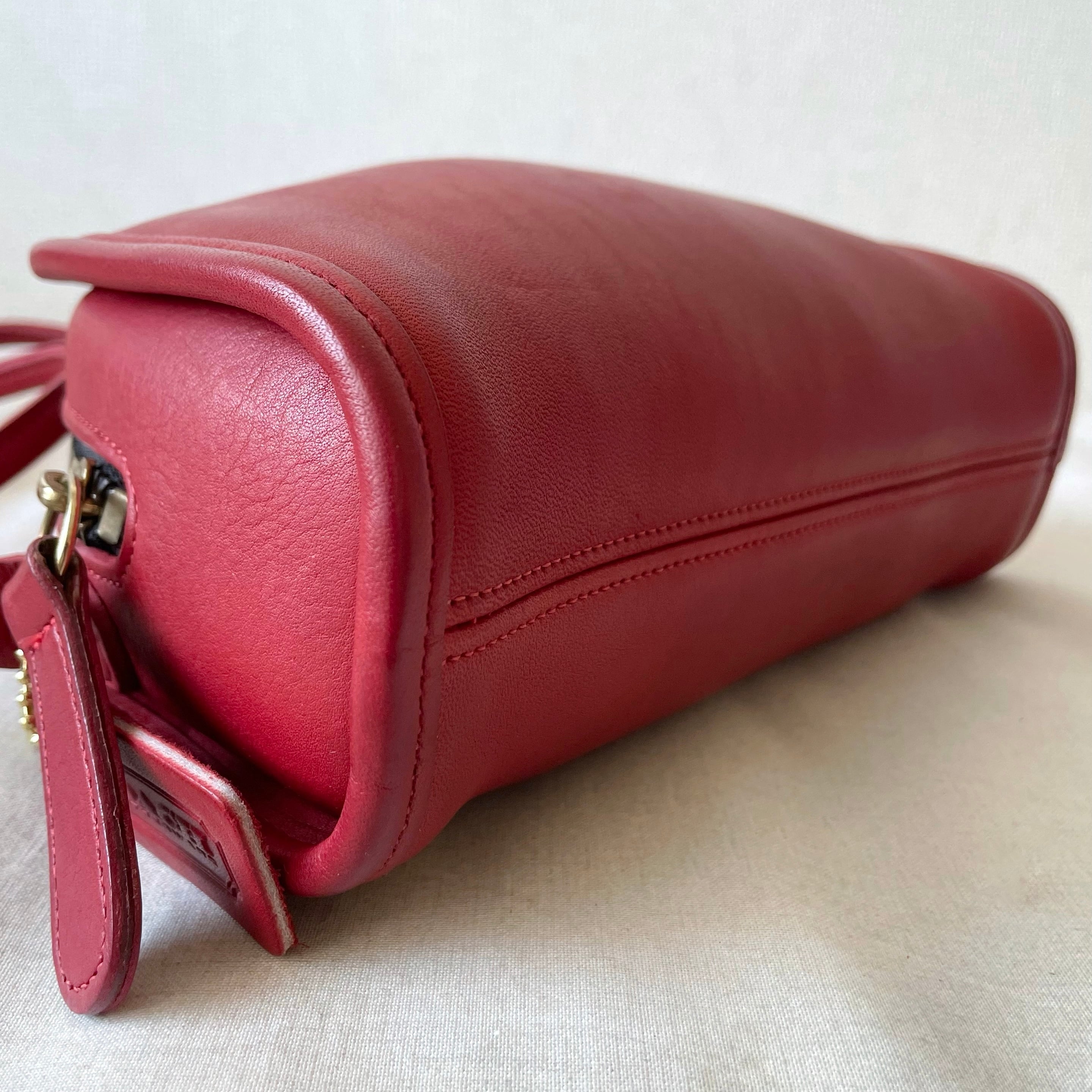 RARE COLOR VINTAGE COACH (OLD COACH オールドコーチ) KIMBALL ZIP IN