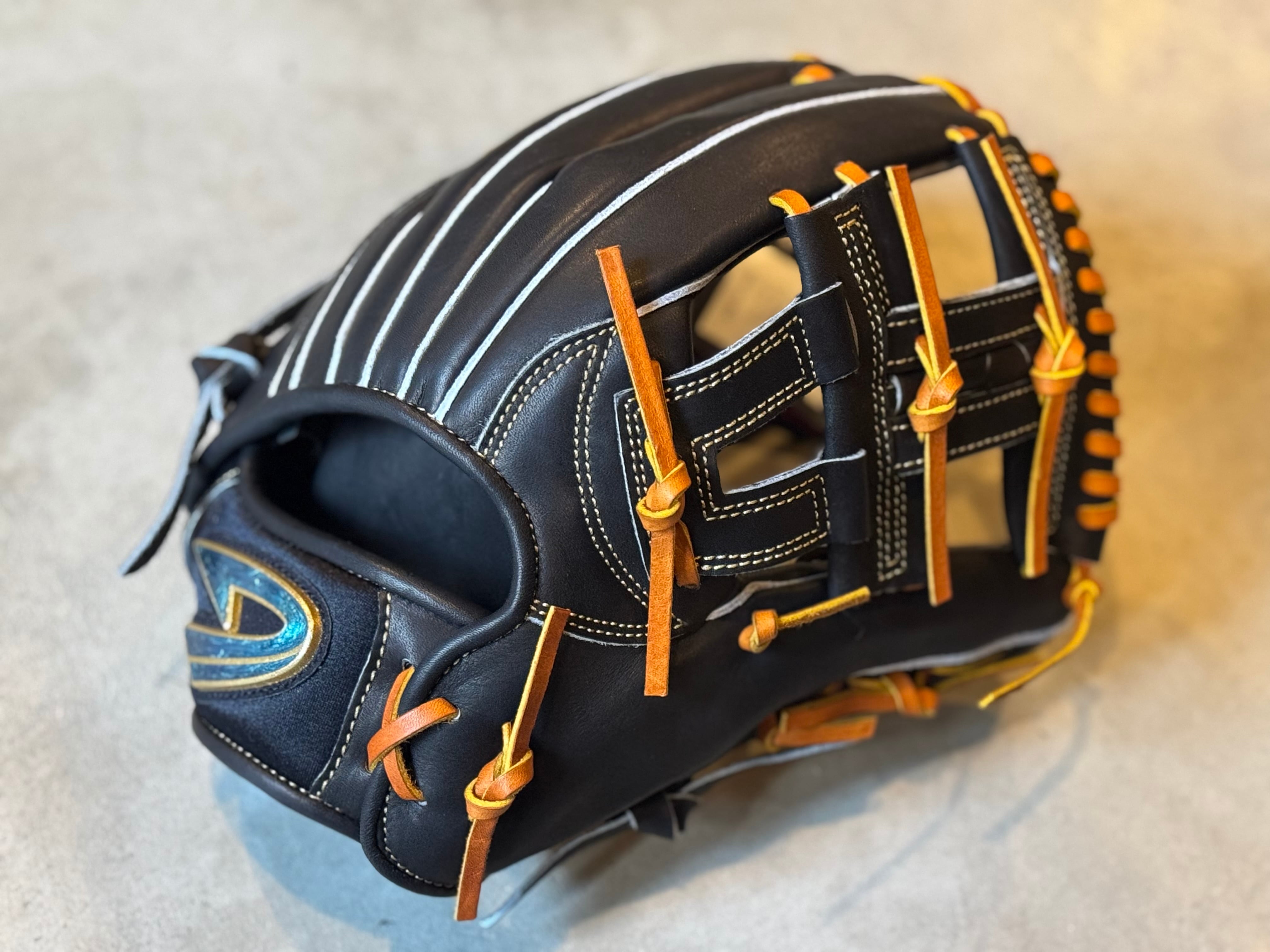 STEP UP［NEXG］〜 【D-Quest】硬式用グラブ 内野手用 ブラック | 野球