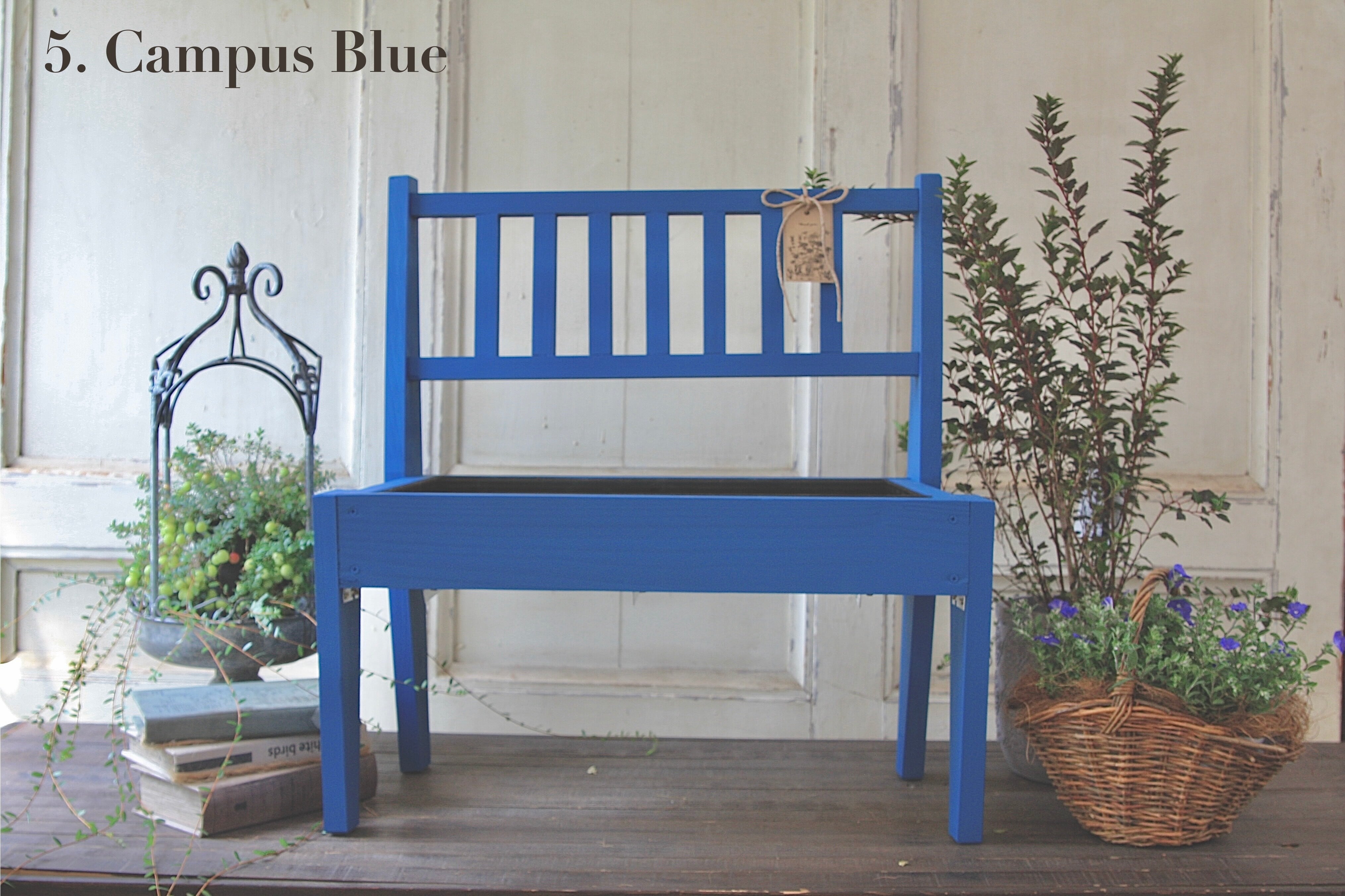 受注生産】選べる5色！ ベンチプランター | Kurodaengei