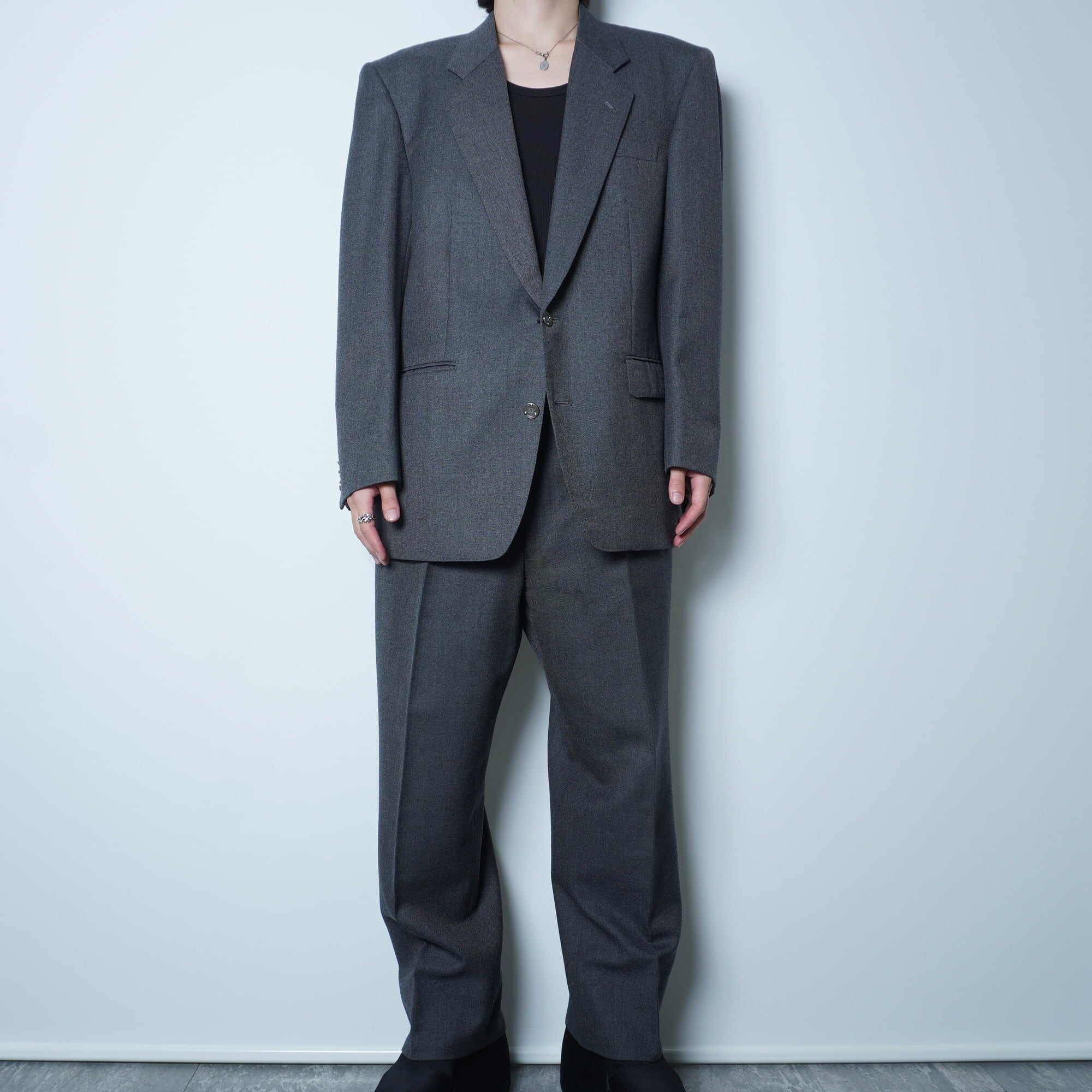 Christian Dior】クリスチャンディオール CDロゴメタルボタンウール100