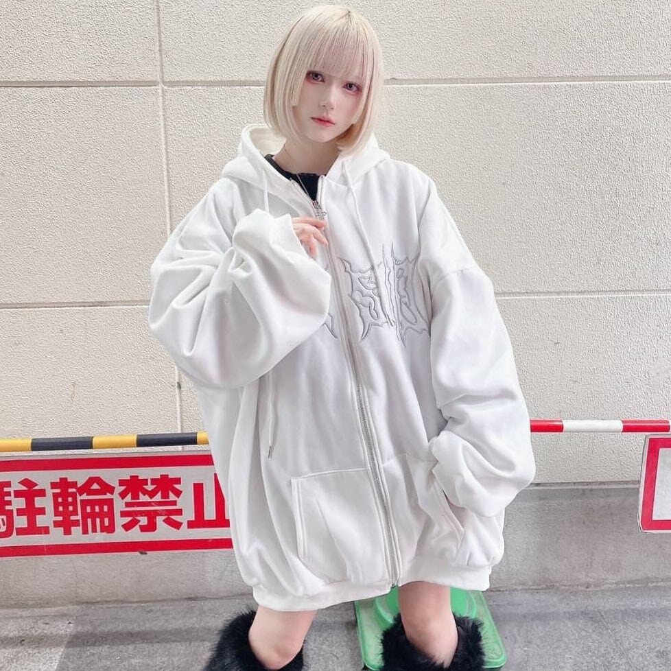 メタルクロスZIPパーカー(裏起毛) | VOLCAN&APHRODITE