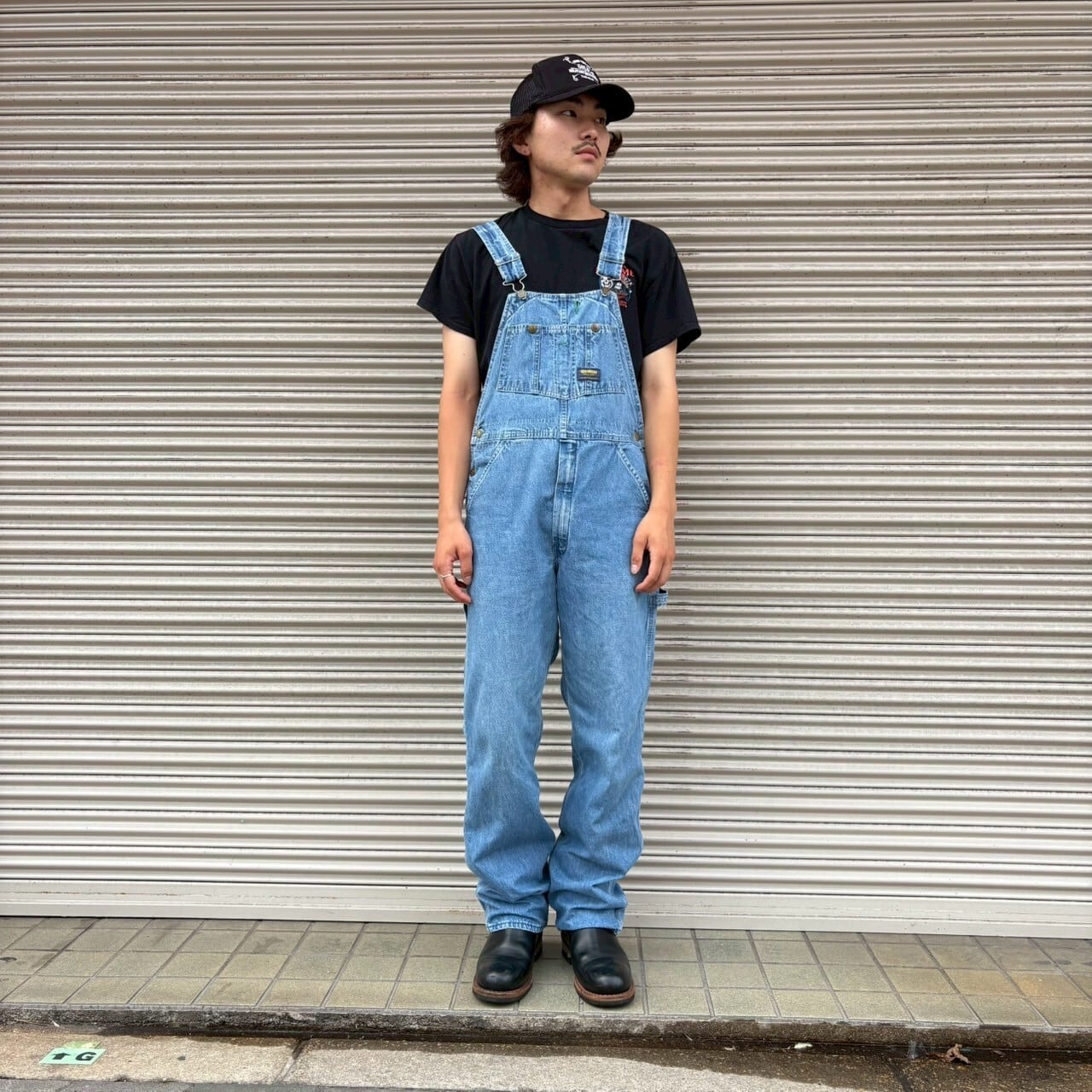 70s USA製 Oshkosh オシュコシュ オーバーオール ヴィンテージ W30 L32