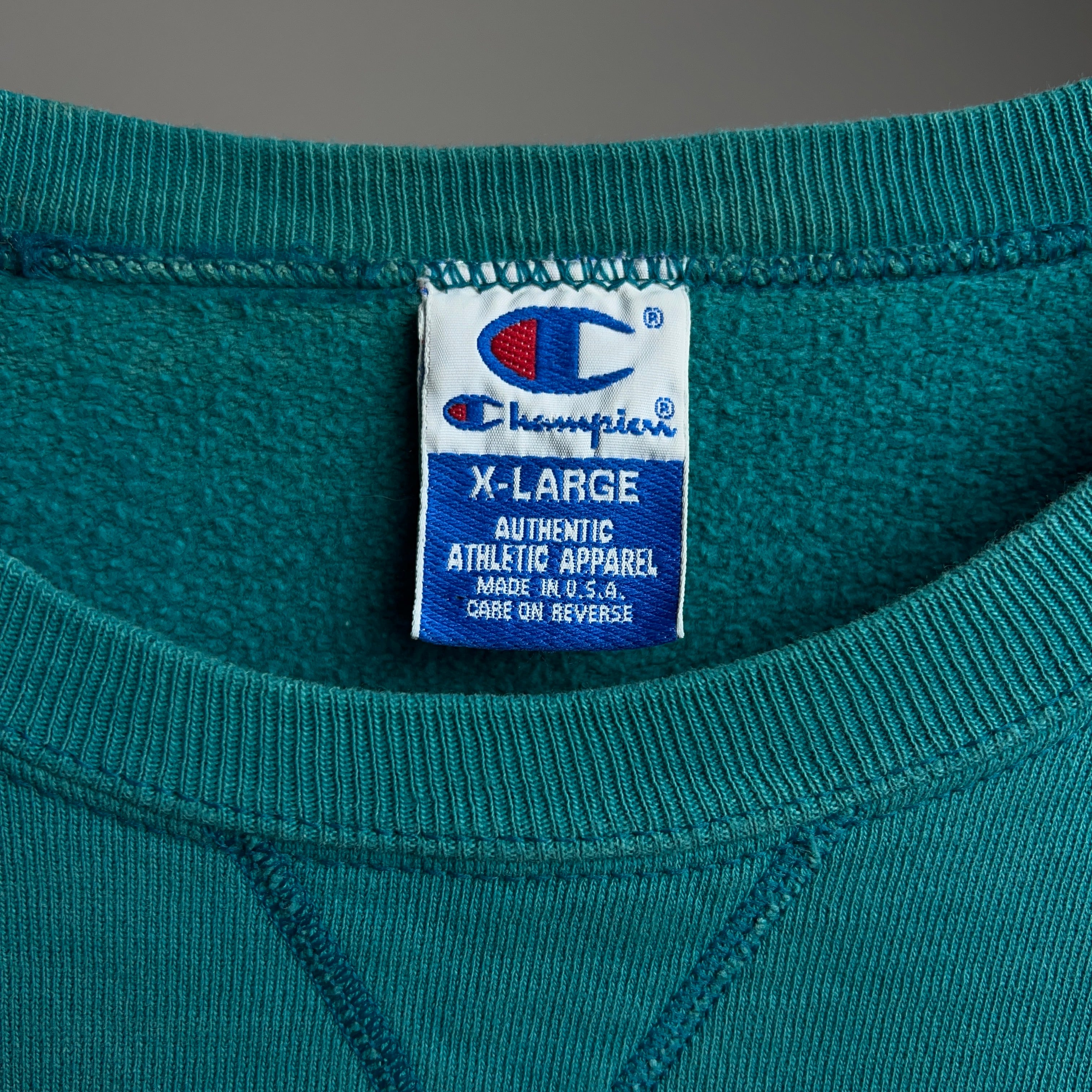 90's Champion Sweatshirt USA製 90年代 チャンピオン 刺繍 スウェット