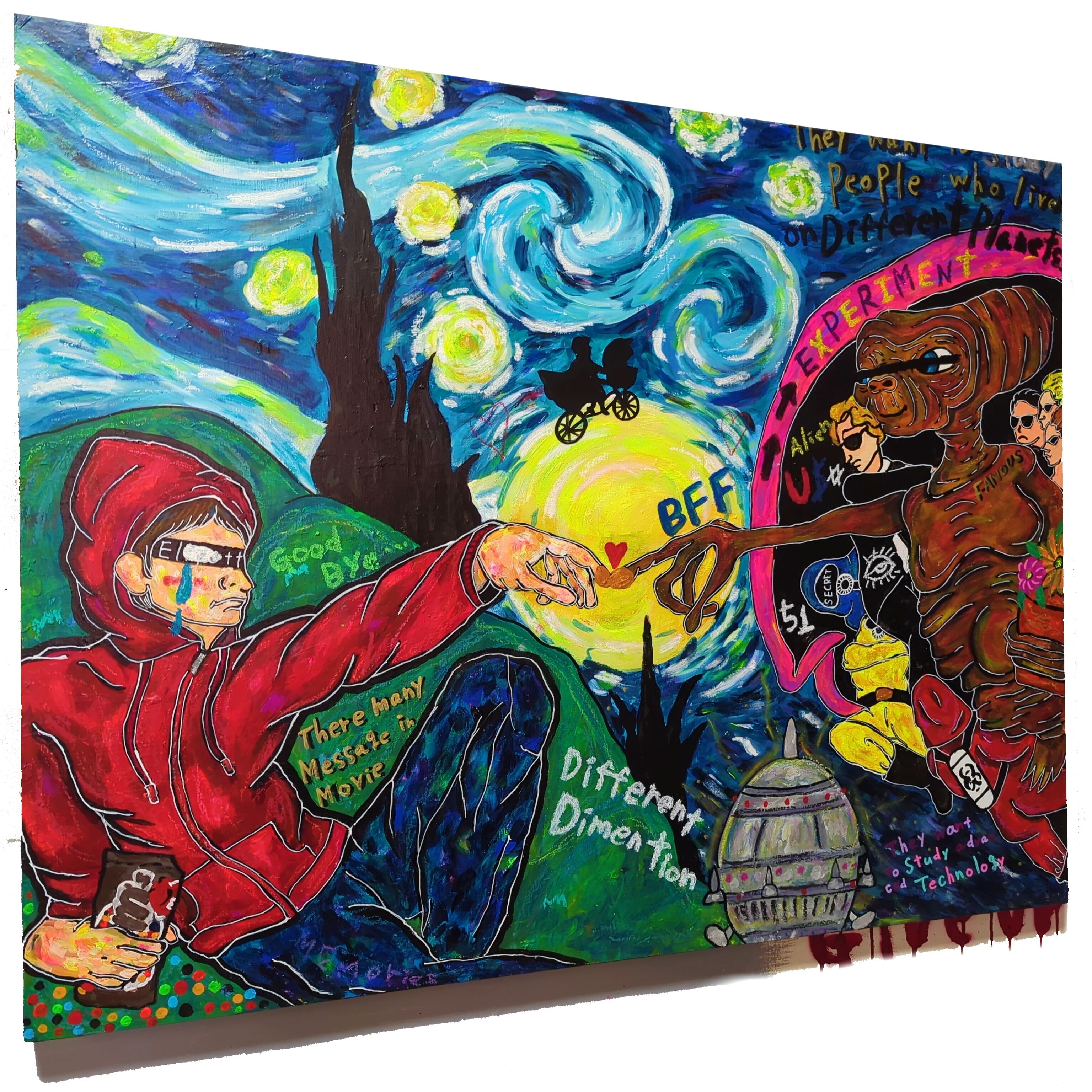 F30号】Famous Alien-エリア51の実験台へ-《都市伝説や陰謀論テーマ