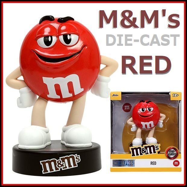 エムアンドエムズ】m&m's/M&M'S/ダイキャスト/フィギュア/レッド