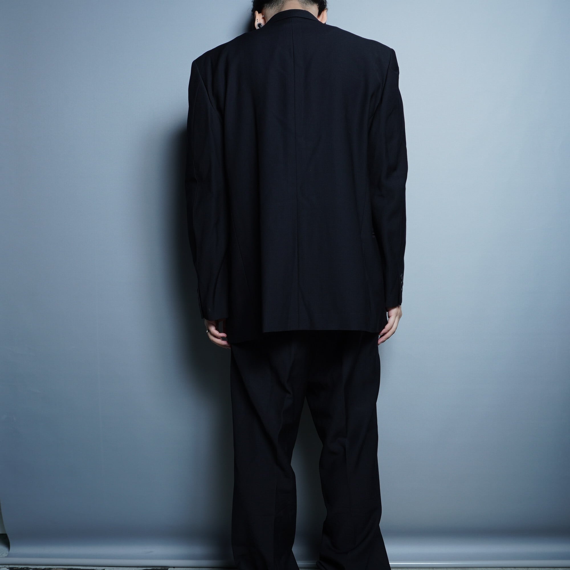 Christian Dior】クリスチャンディオール ブラックダブルセットアップ