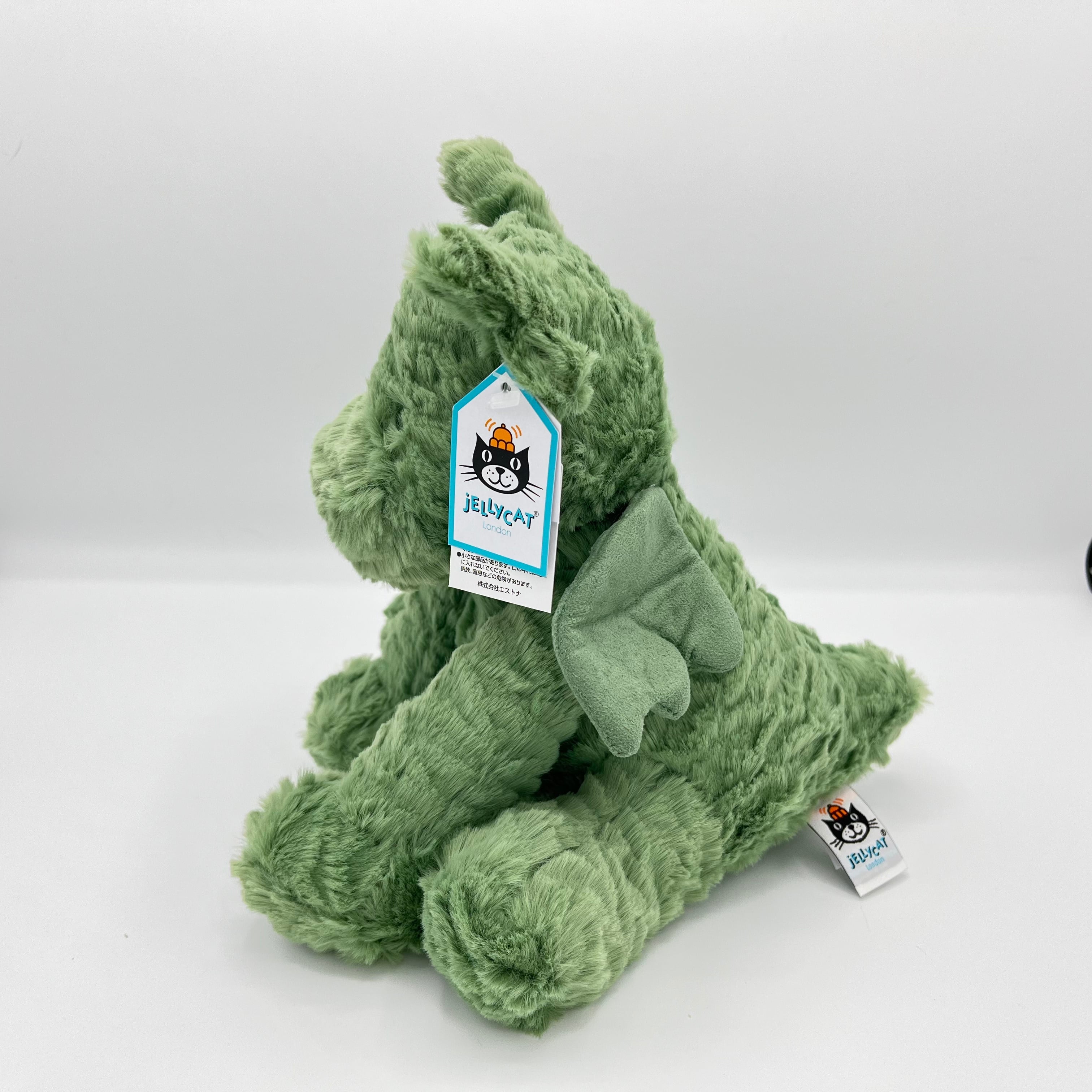Jellycat Fuddlewuddle Dragon （Medium） ぬいぐるみ ドラゴン