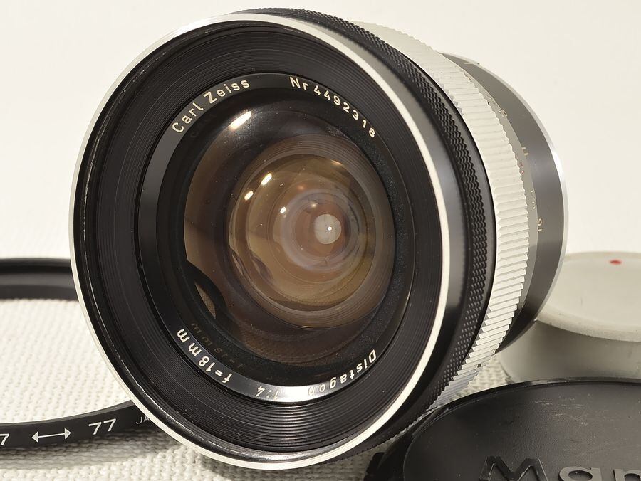 レンズ(単焦点) CONTAX DISTAGON 18mm F4 MM(J) 超広角】CONTAX