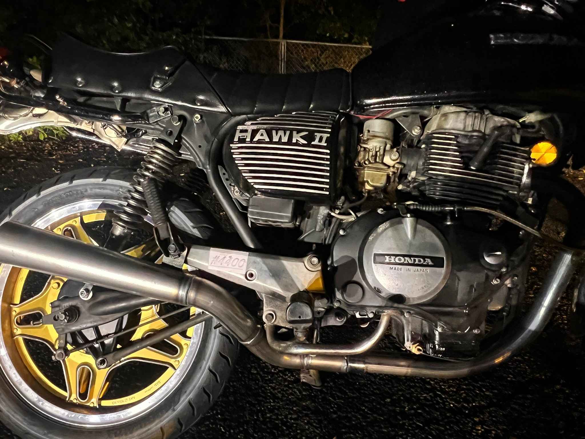 猪管シリーズ イノカン ホーク用マフラー 侍 弐 ホーク250/400cc用