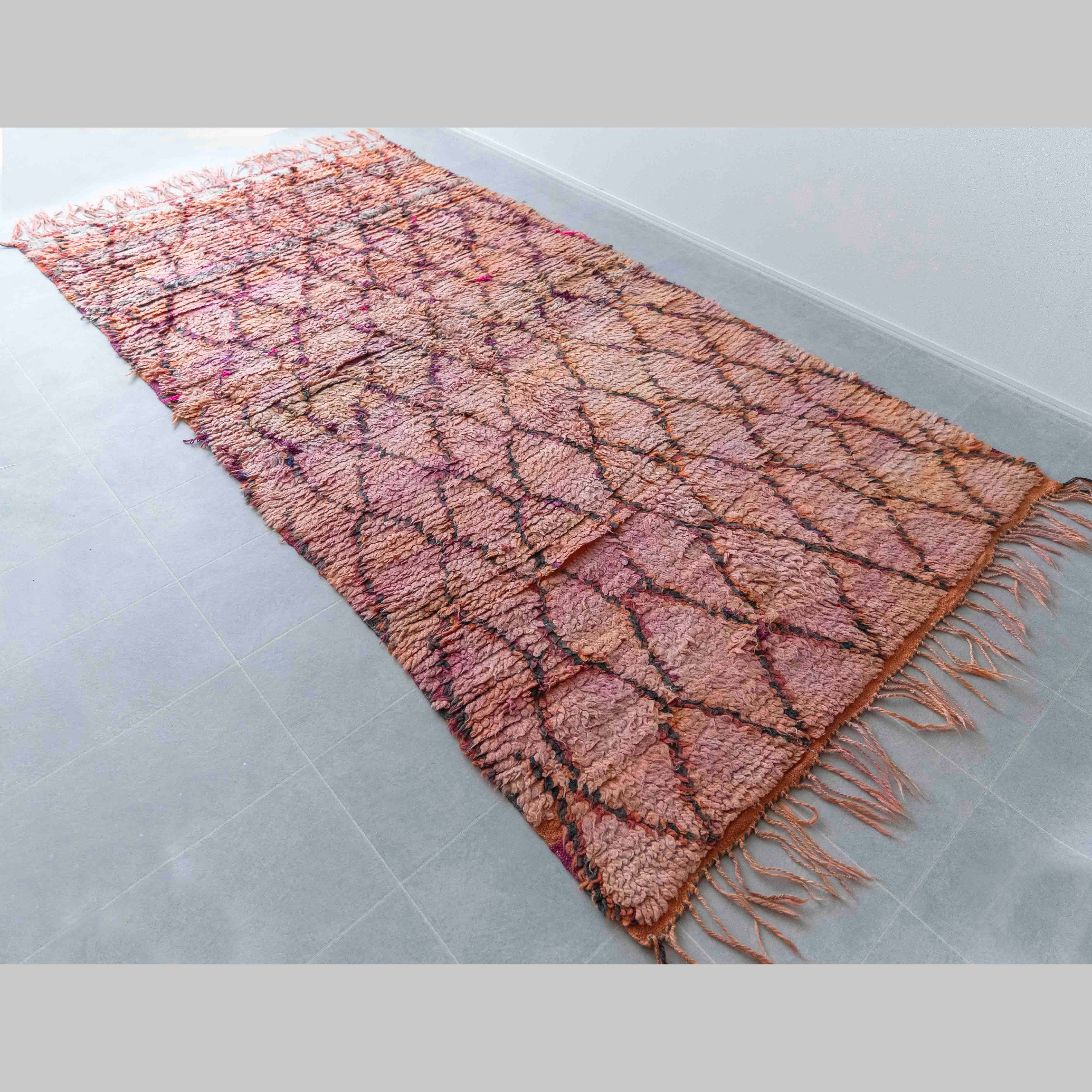 Vintage】モロッコ・ヴィンテージラグ L-7 