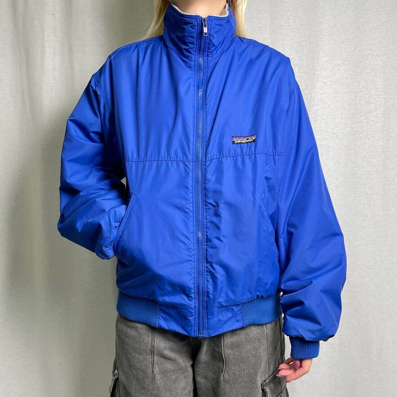 88年製 patagonia パタゴニア シェルドシンチラジャケット フリース