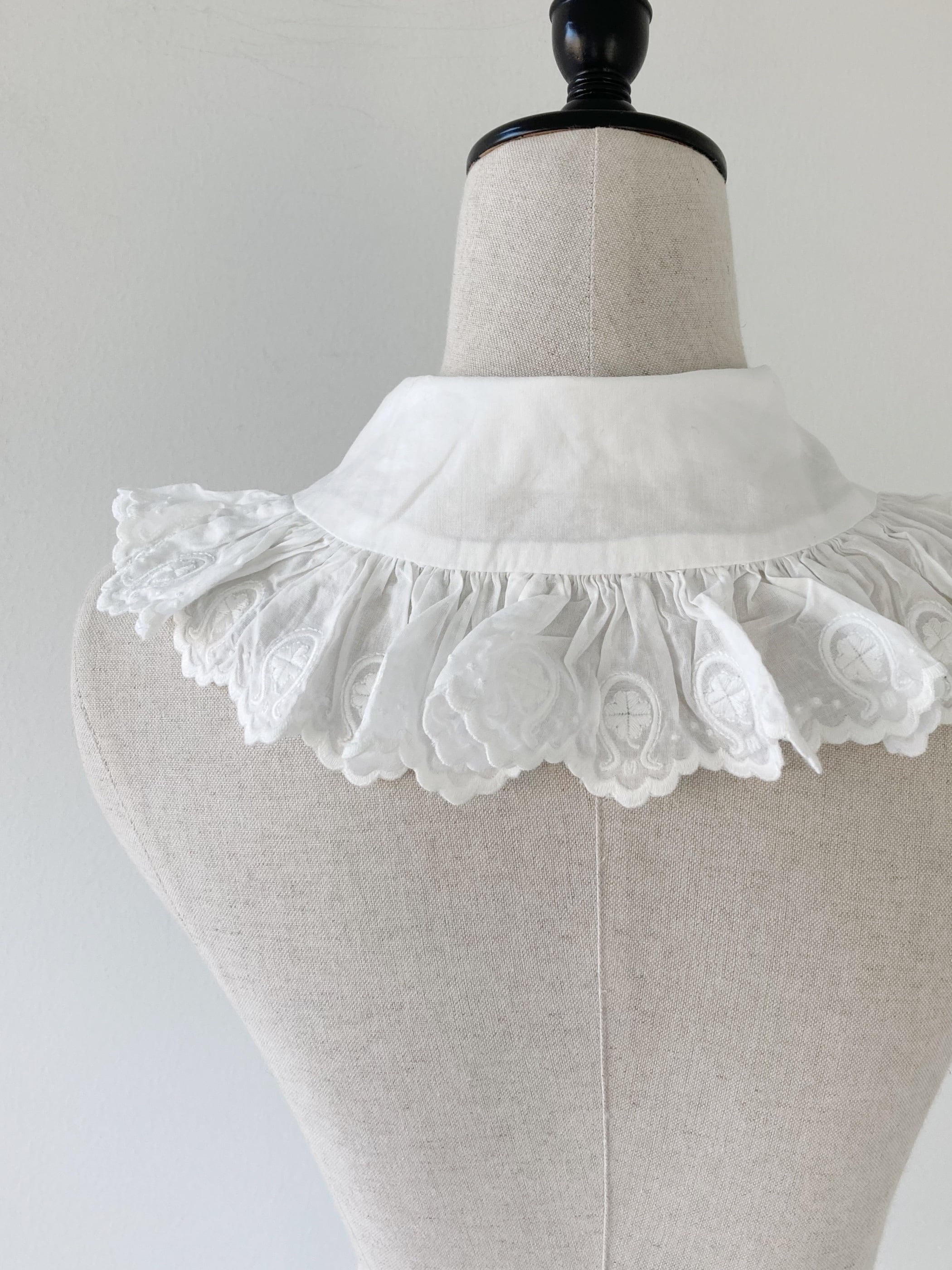 MUVEIL クローバーレース衿ニット | KOKO