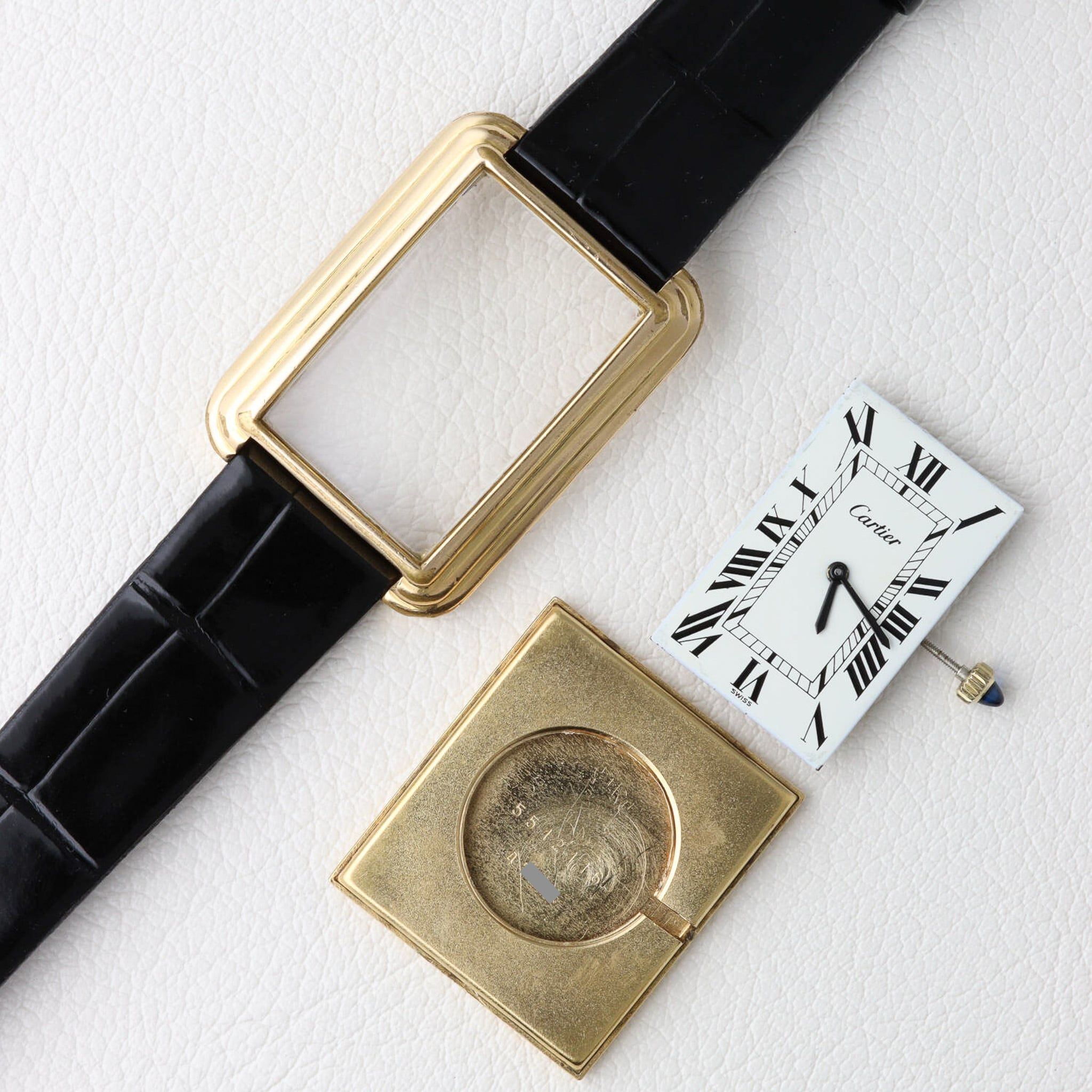 カルティエ ステップドタンク 白文字盤 Ref.5512116 | Ante Official