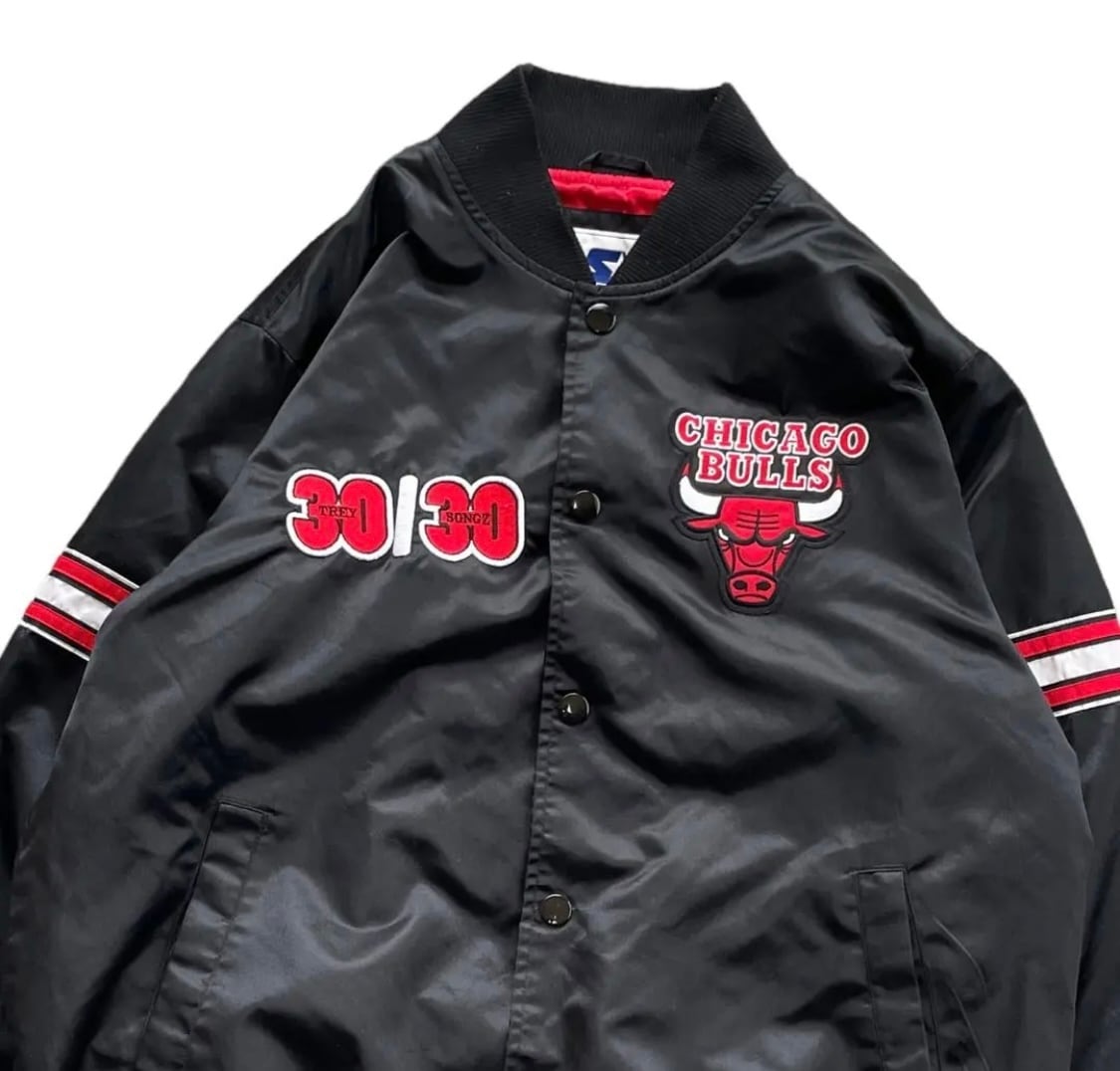 STARTER NBA Chicago Bulls Studium Jacket L Size スターター シカゴ