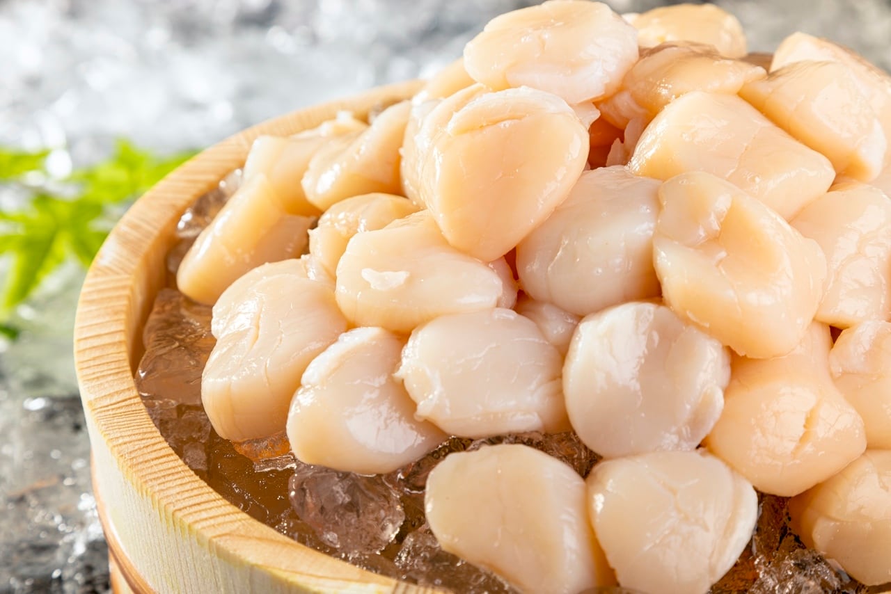 天然ほたて貝柱とぼたんえびセット【冷凍】 | オホーツク紋別