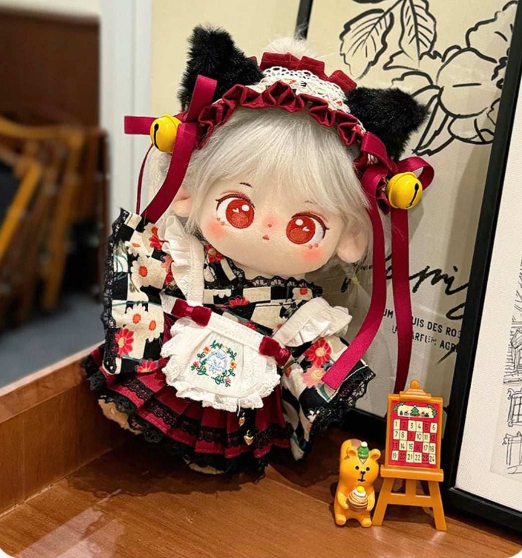 20cm無属性着せ替えぬいぐるみ 20cmぬいぐるみ ヘアアレンジ可能